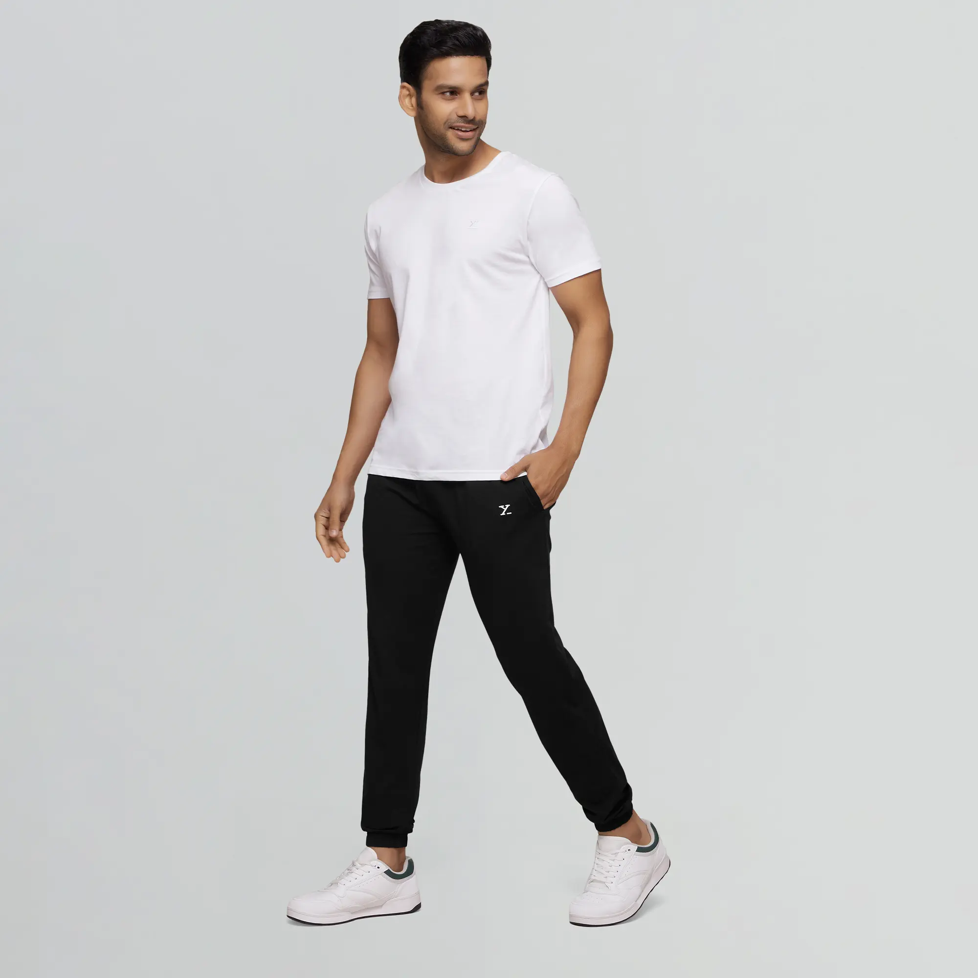 Ace Modal-Cotton Joggers Pitch Black - Image 2