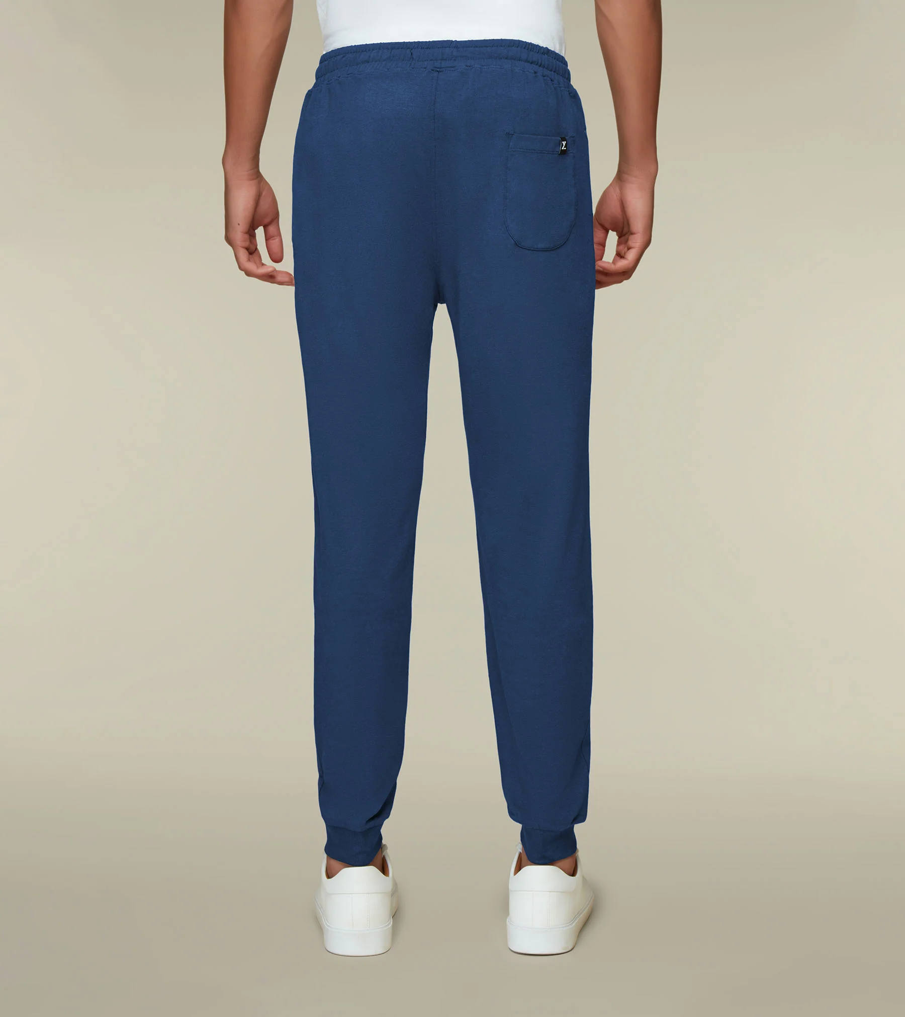 IntelliSoft Ace Modal-Cotton Joggers Dress Blue - Image 2