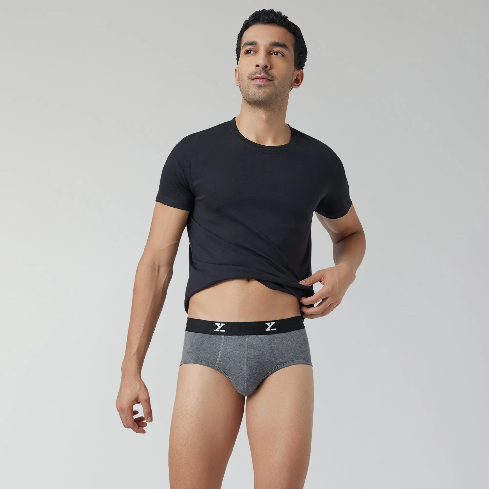 Ace Medley Modal Briefs Icy Grey - Image 4