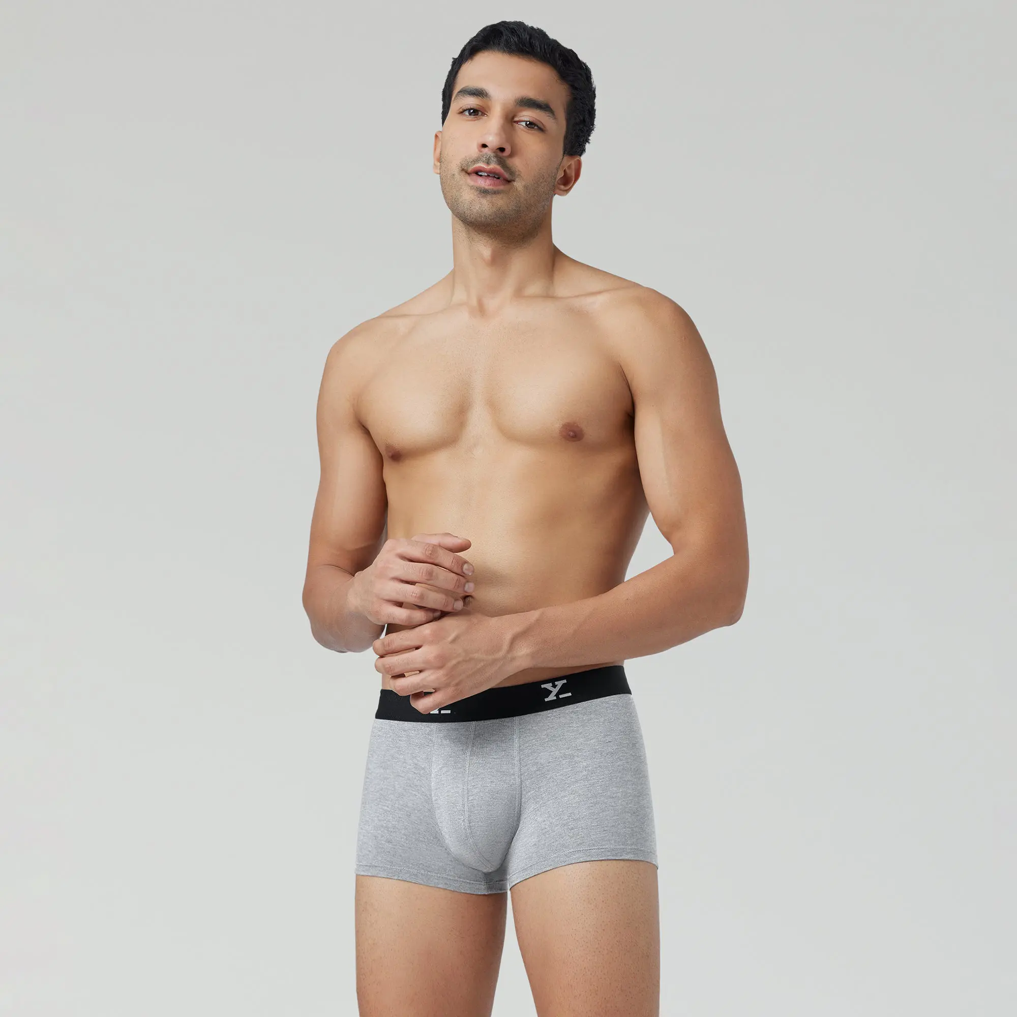 Ace Medley Modal Trunks Stone Grey - Image 2