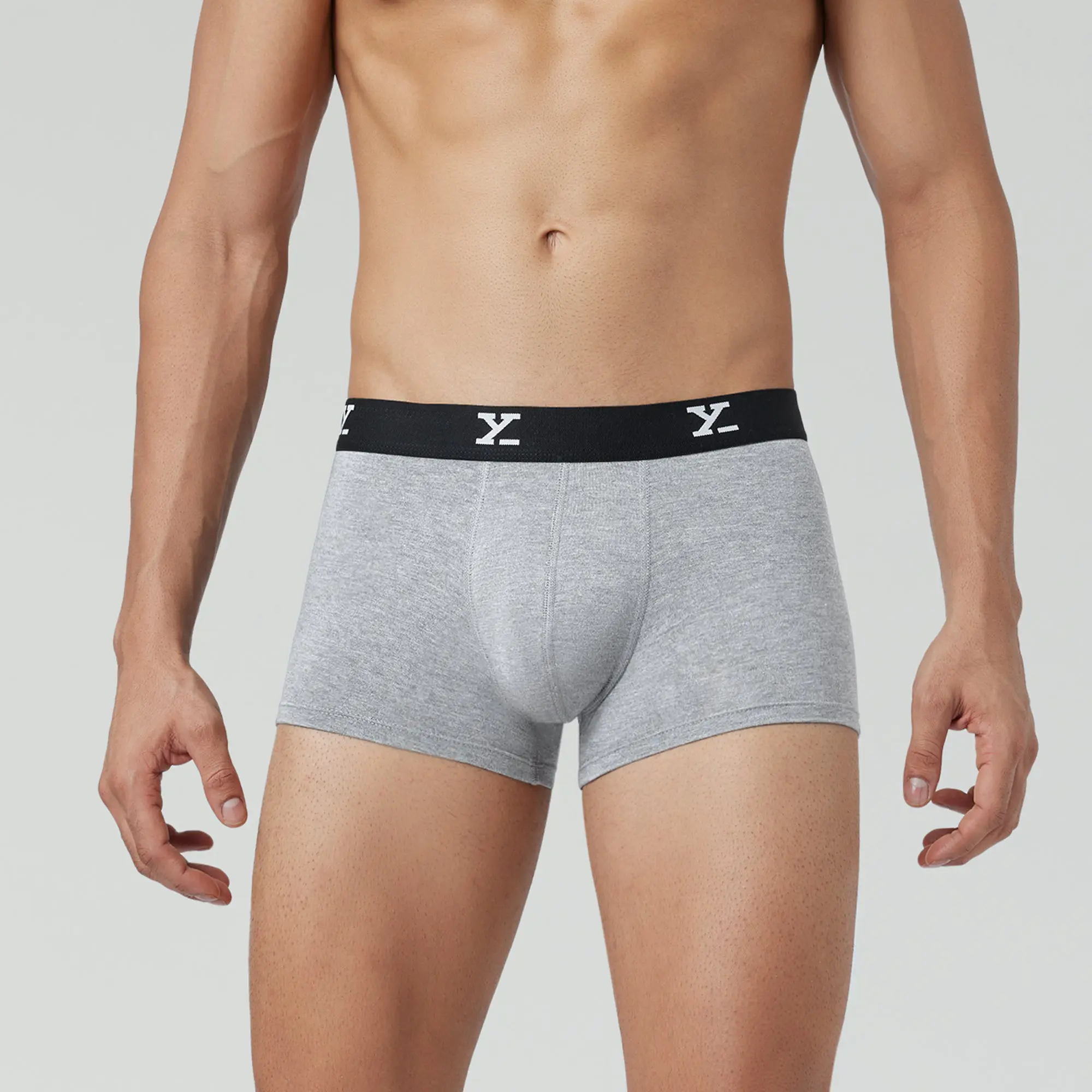 Ace Medley Modal Trunks Stone Grey - Image 3