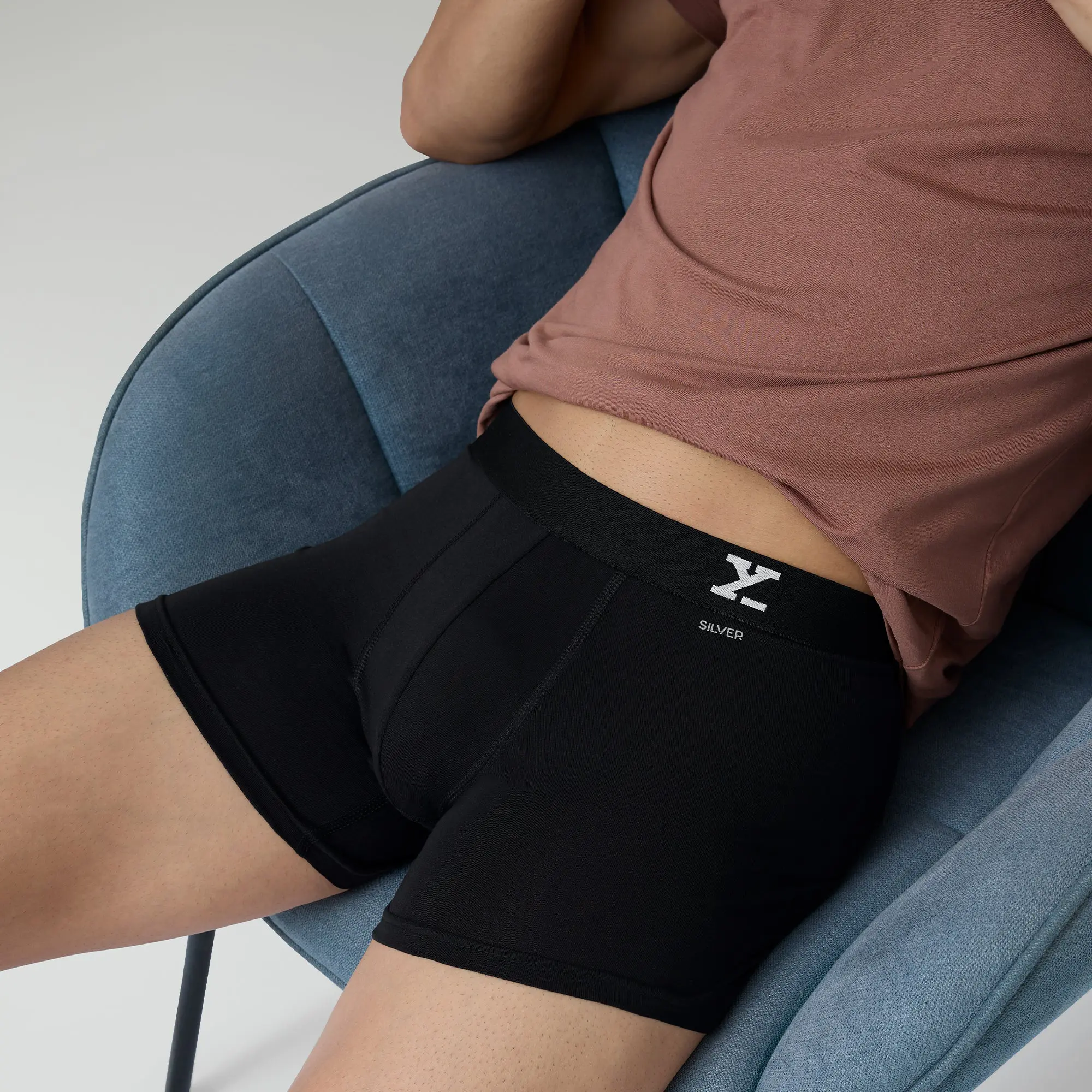 Aero Traq Cotton Trunks Black Knight (Pack of 5) - Image 4