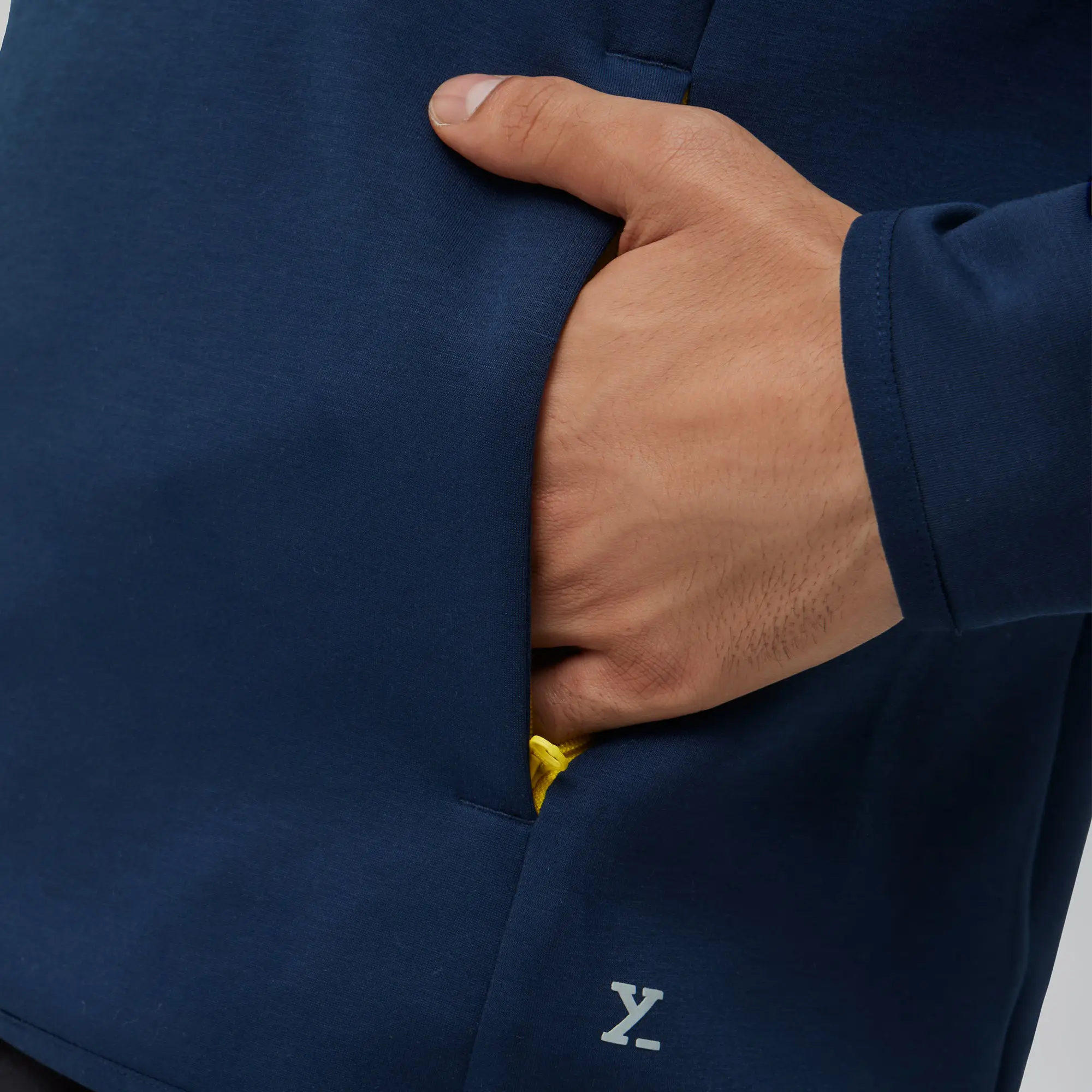 Alpha Half Zip Sweatshirt Midnight Blue - Image 5