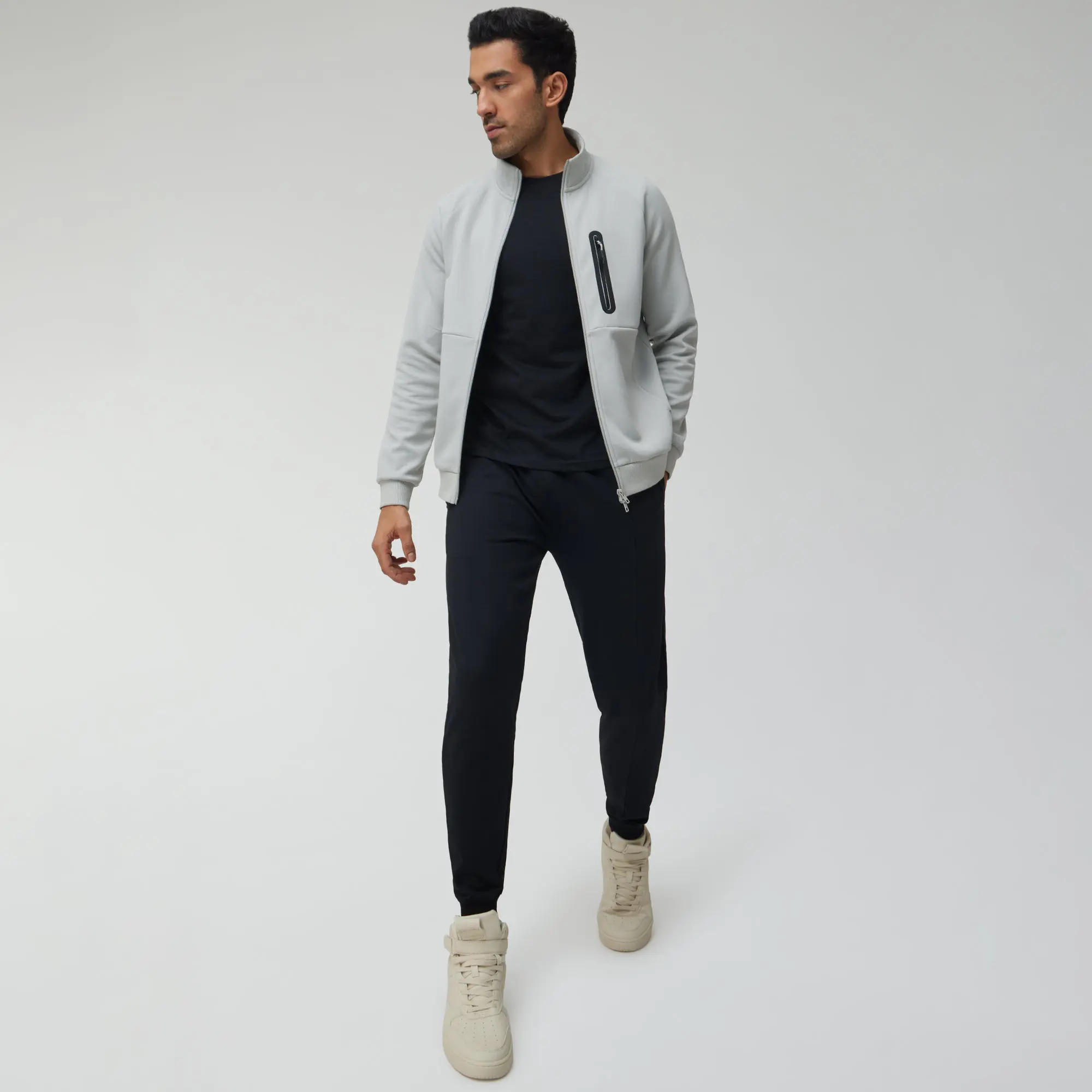 Alpha Zip Ups Jackets Moon Grey - Image 2