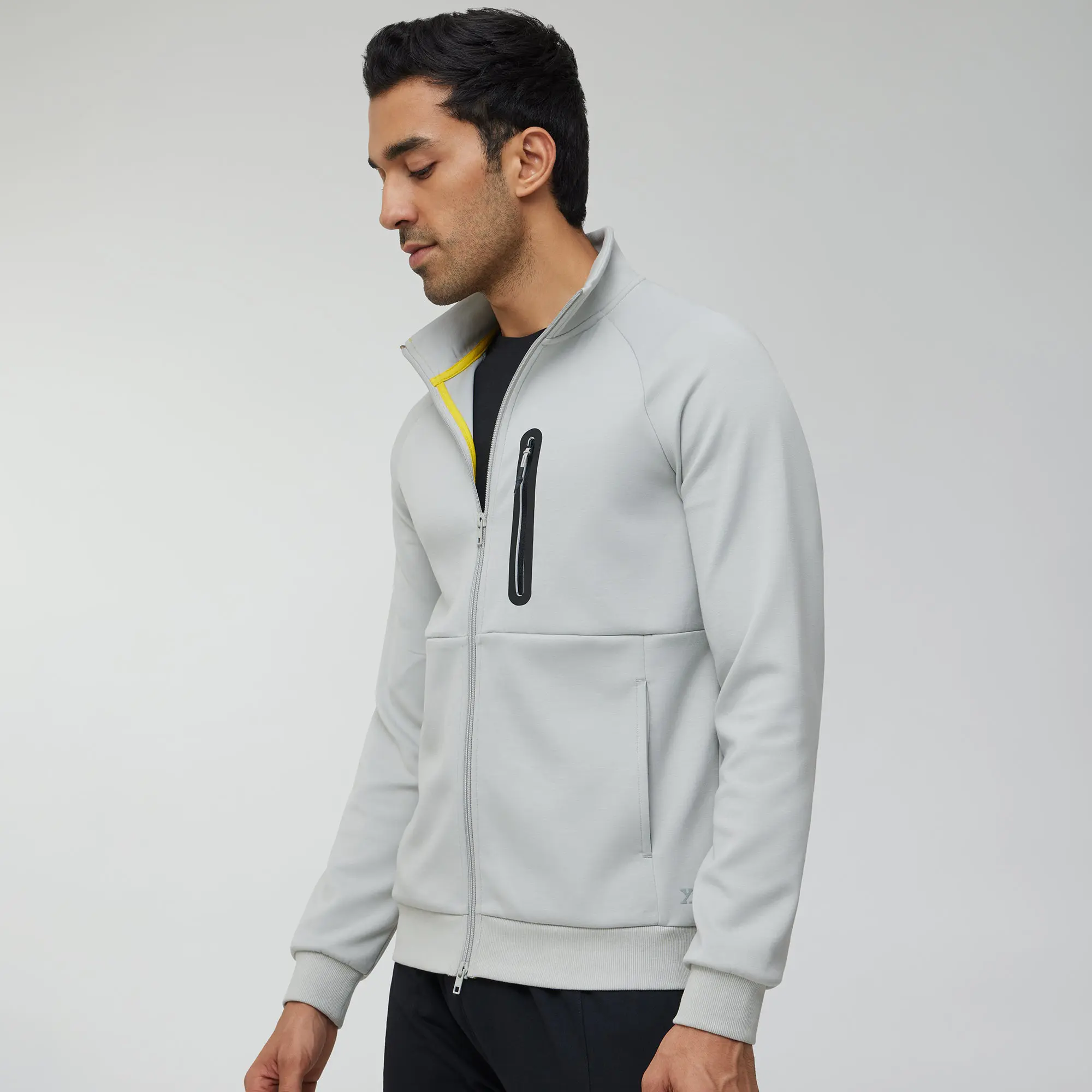 Alpha Zip Ups Jackets Moon Grey - Image 4