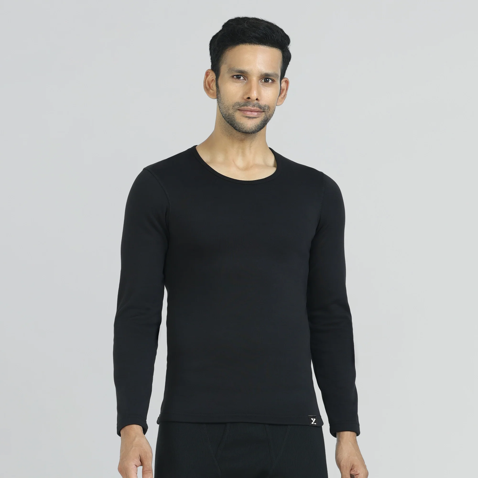 IntelliHeat Cotton Rich Fleece Full Sleeve Thermals - Image 2