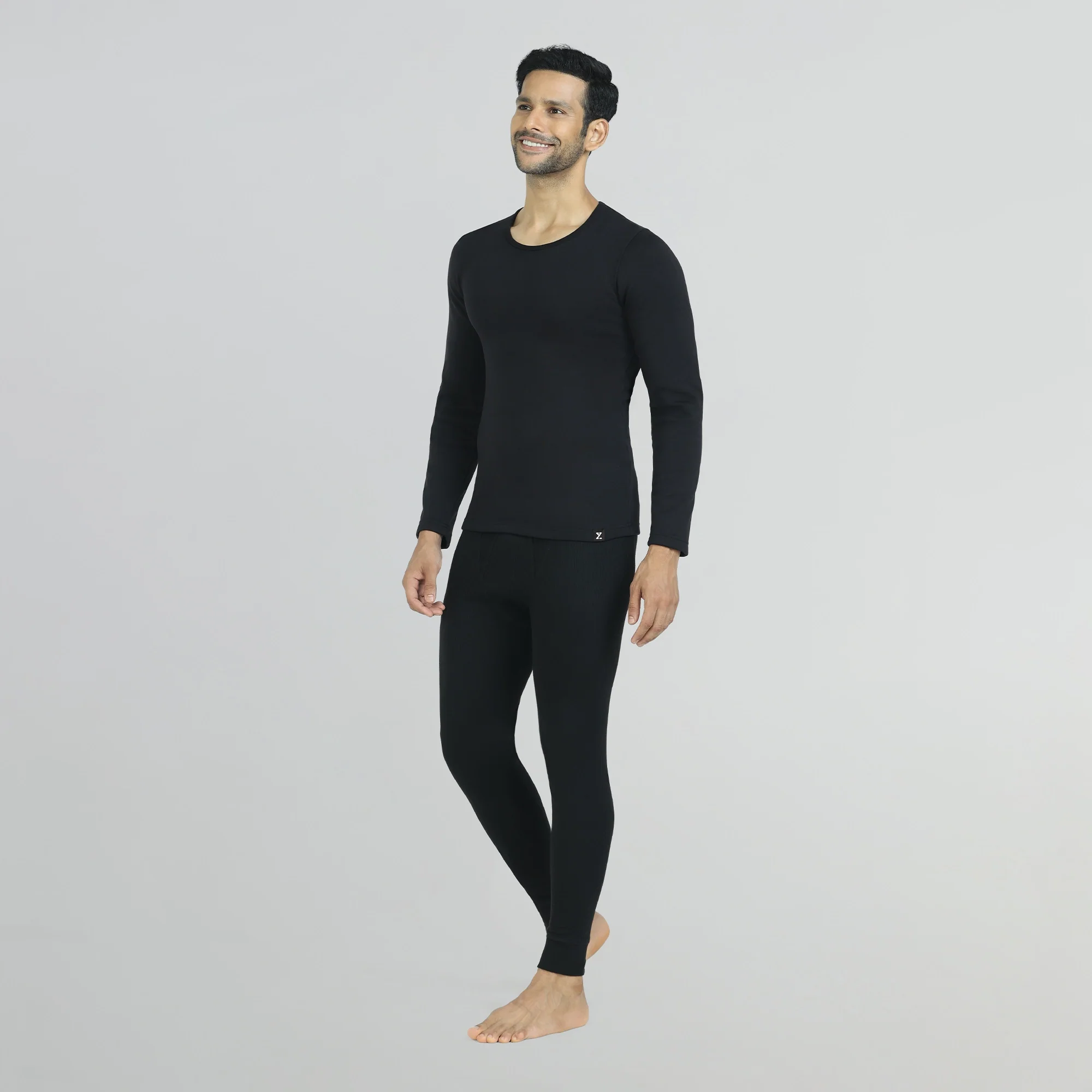 IntelliHeat Cotton Rich Fleece Full Sleeve Thermals - Image 3