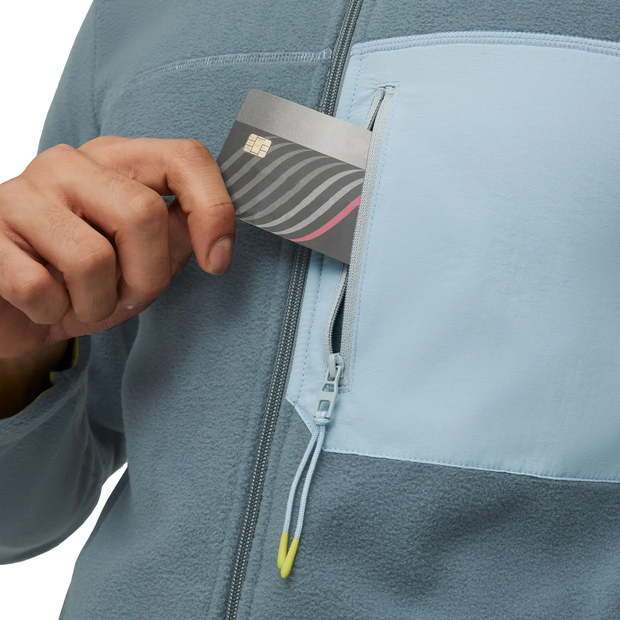 Alterra Fleece Jackets Storm Blue - Image 4