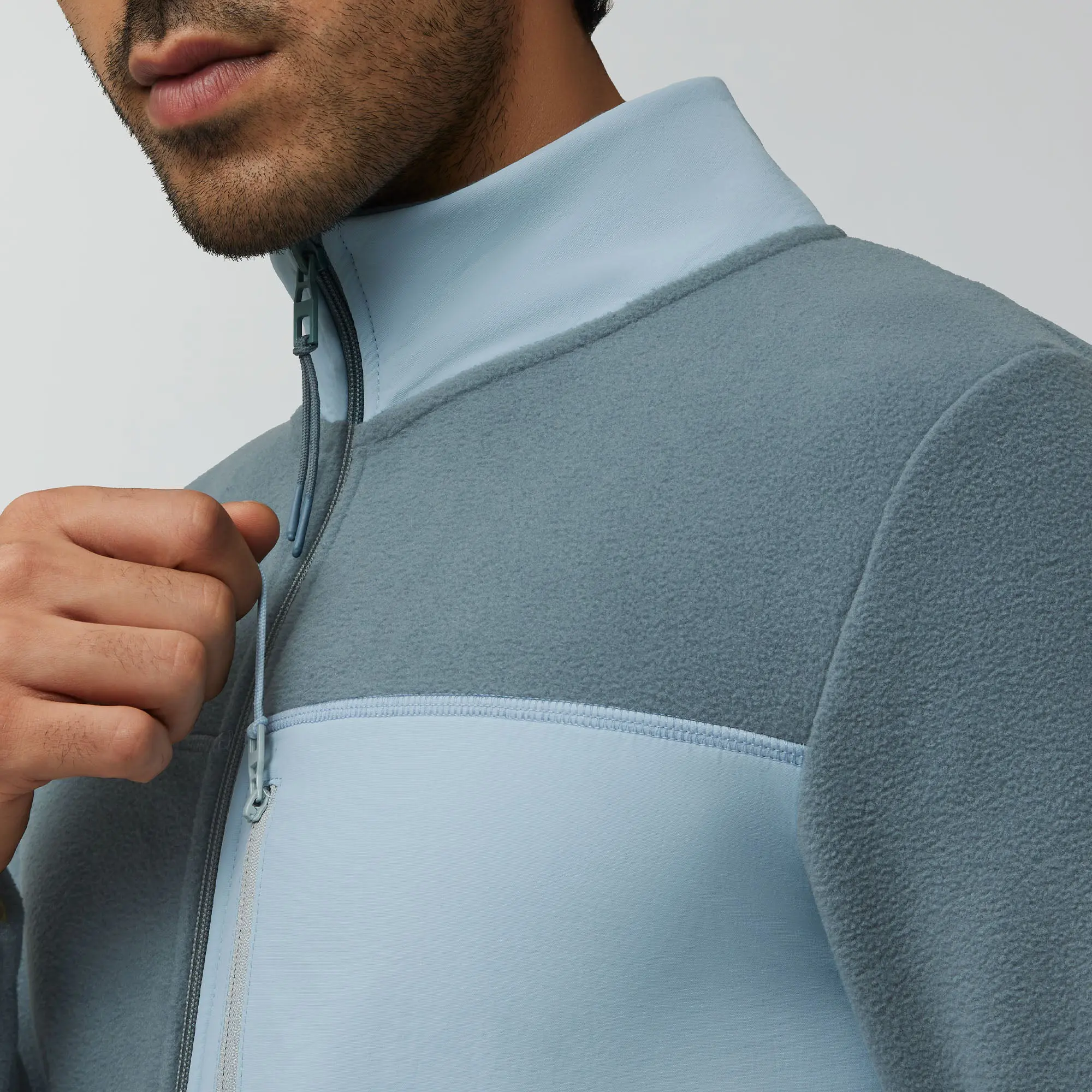 Alterra Fleece Jackets Storm Blue - Image 6