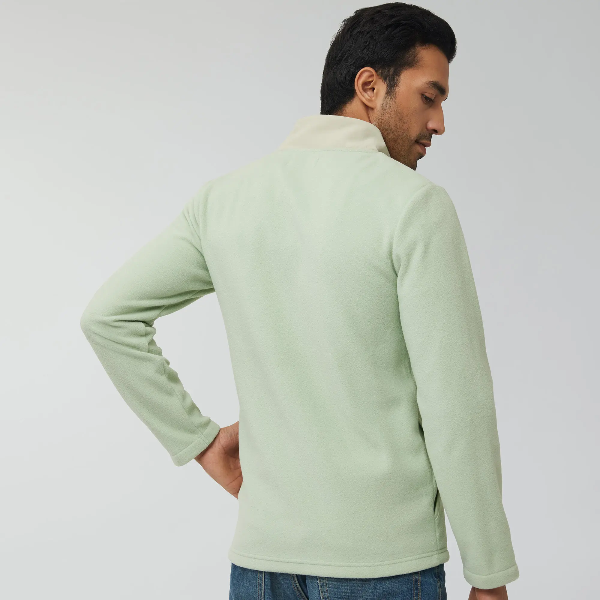 Alterra Fleece Jackets Tea White - Image 4