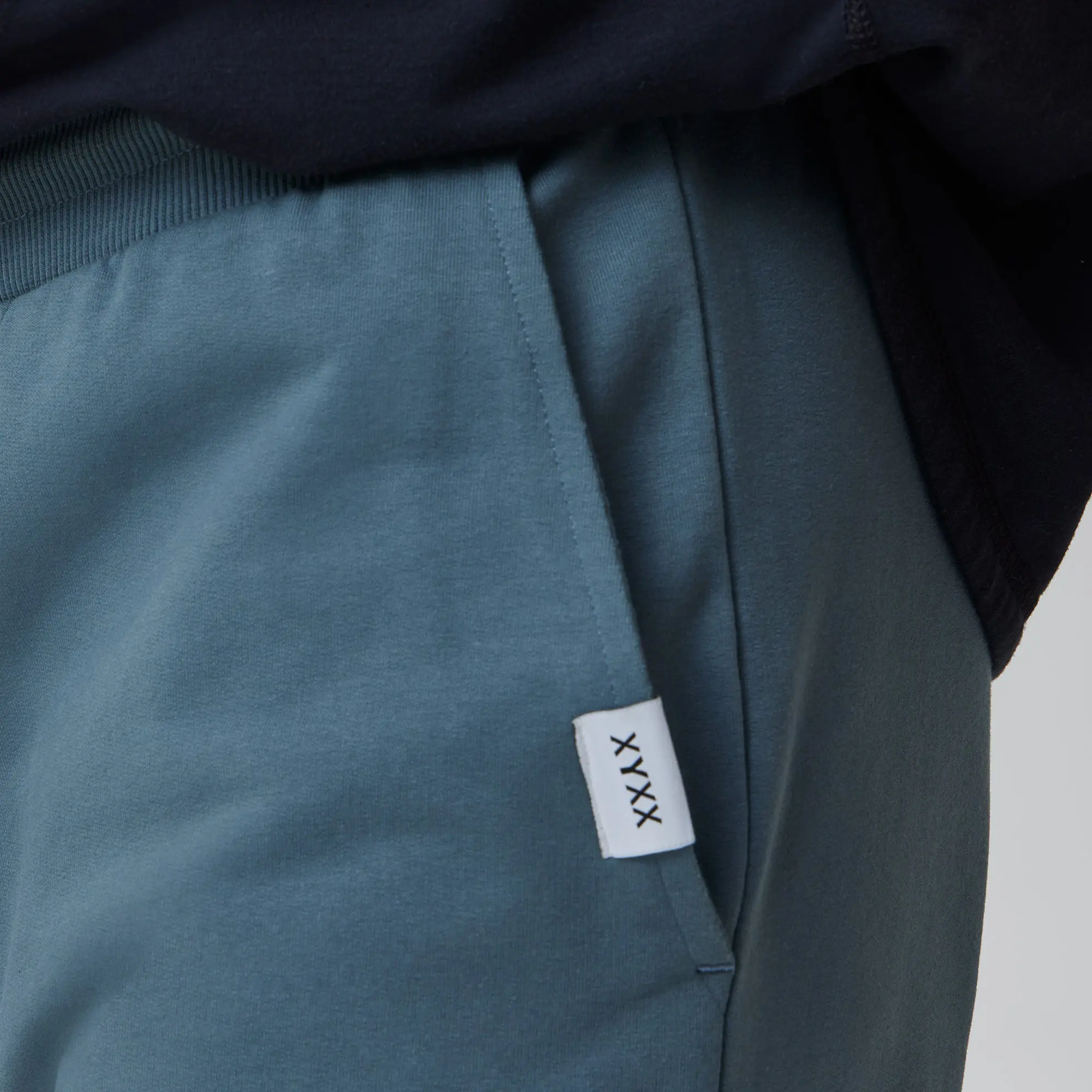 Ascent French Terry Cotton Blend Joggers Storm Grey - Image 6