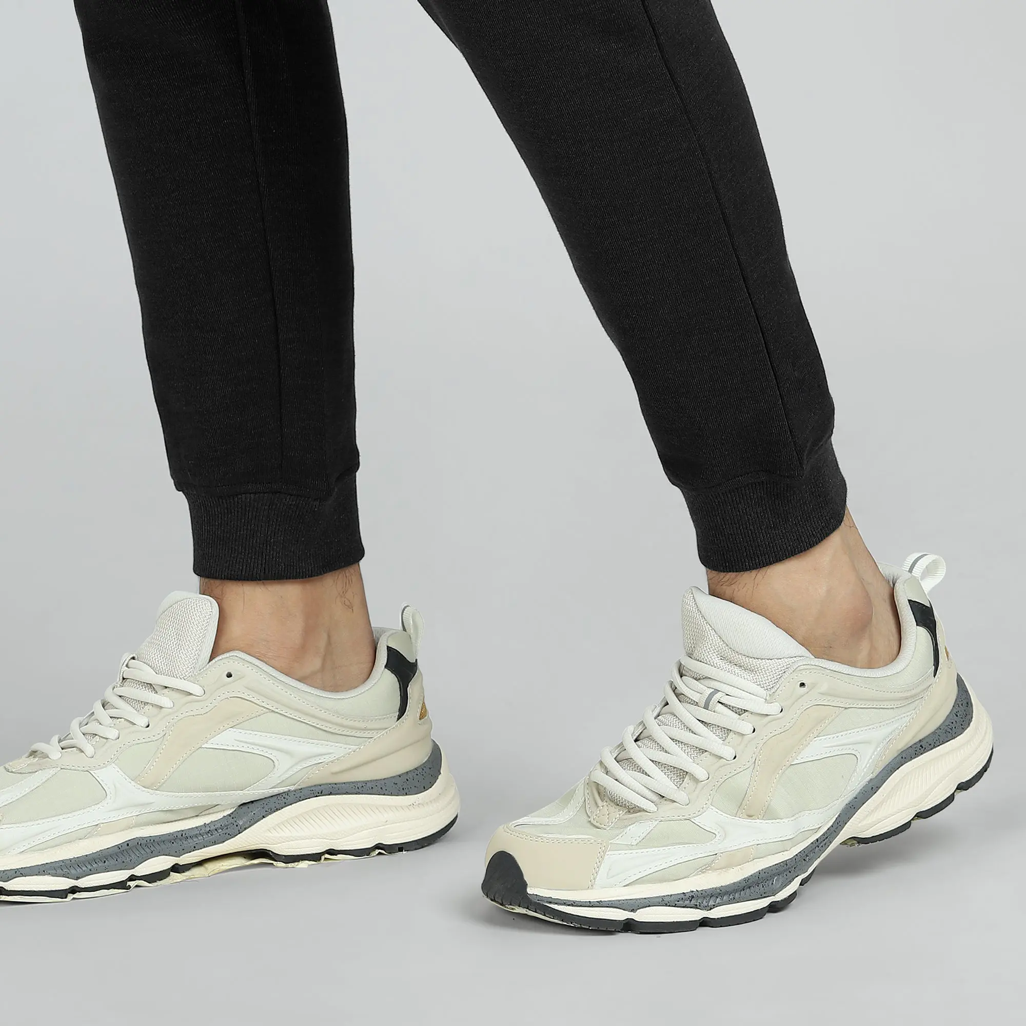 Hype Cotton Rich Joggers Pitch Black - Image 6
