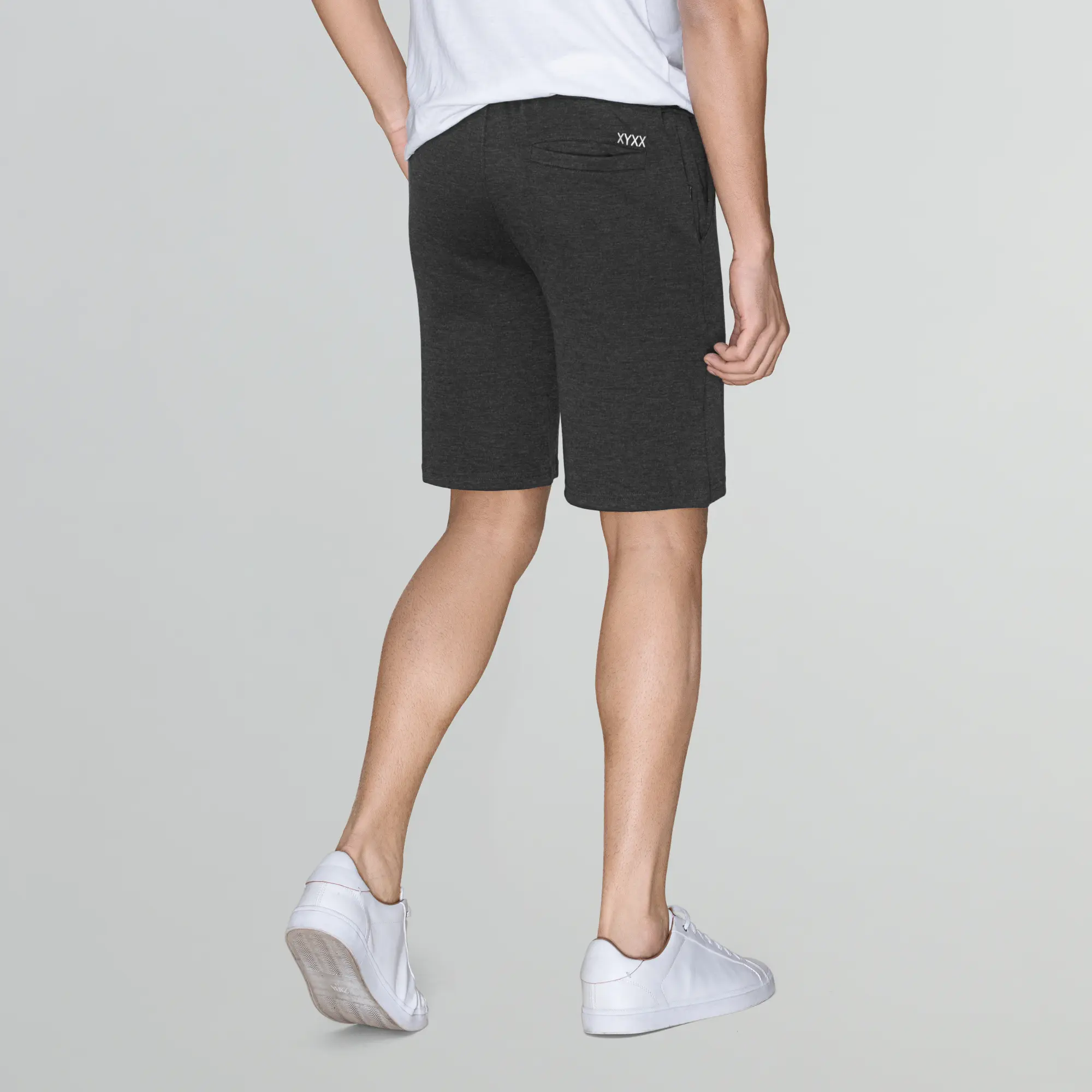 Hype Cotton Rich Shorts Graphite Grey - Image 5