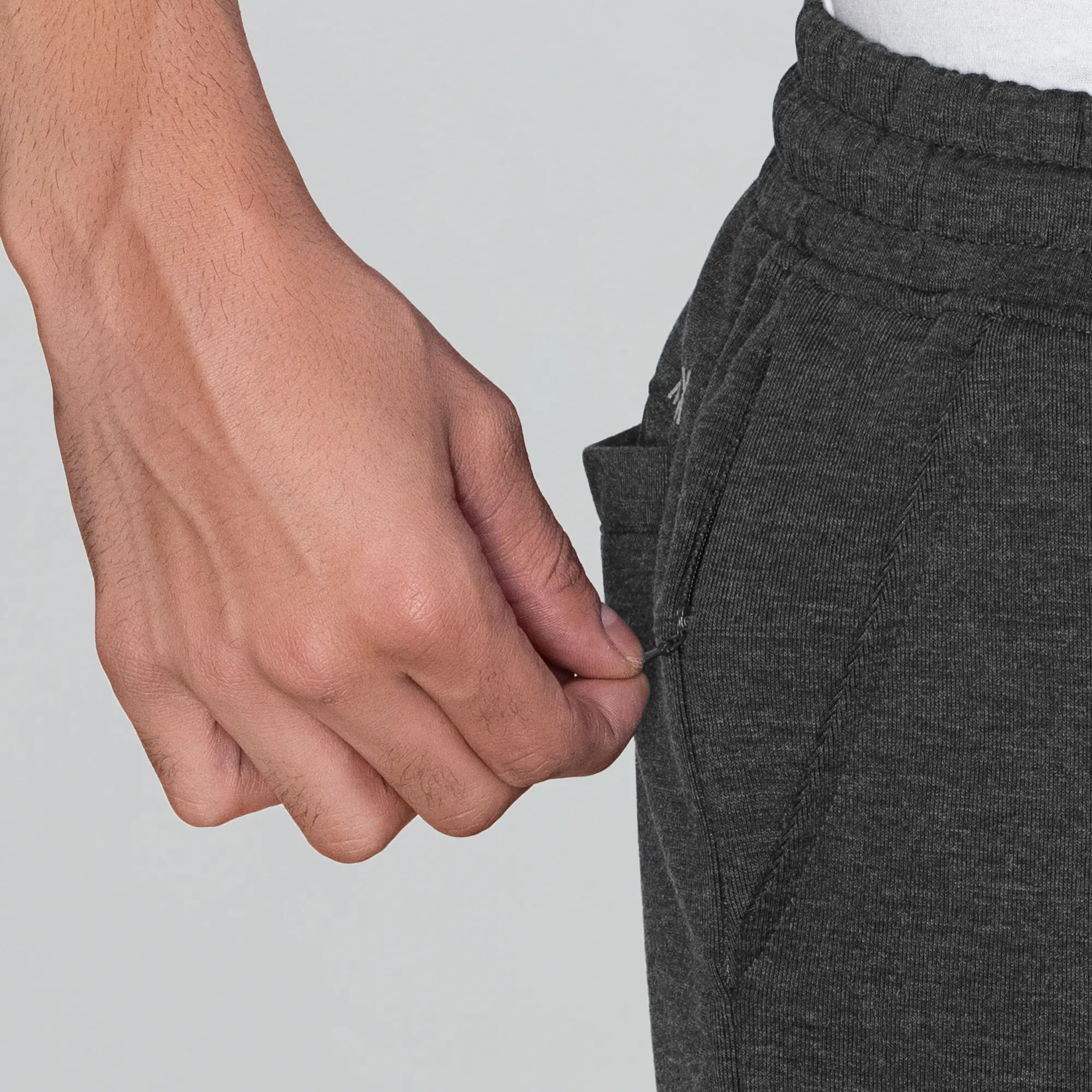 Hype Cotton Rich Shorts Graphite Grey - Image 6