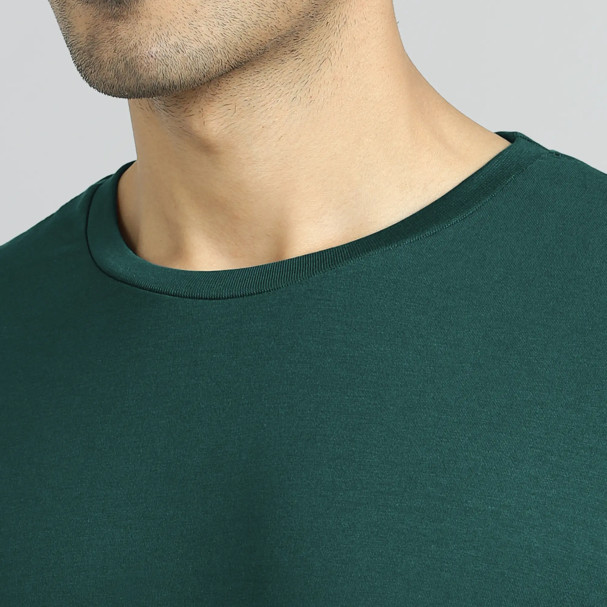 Iconique Supima Cotton T-shirt Forest Green - Image 6