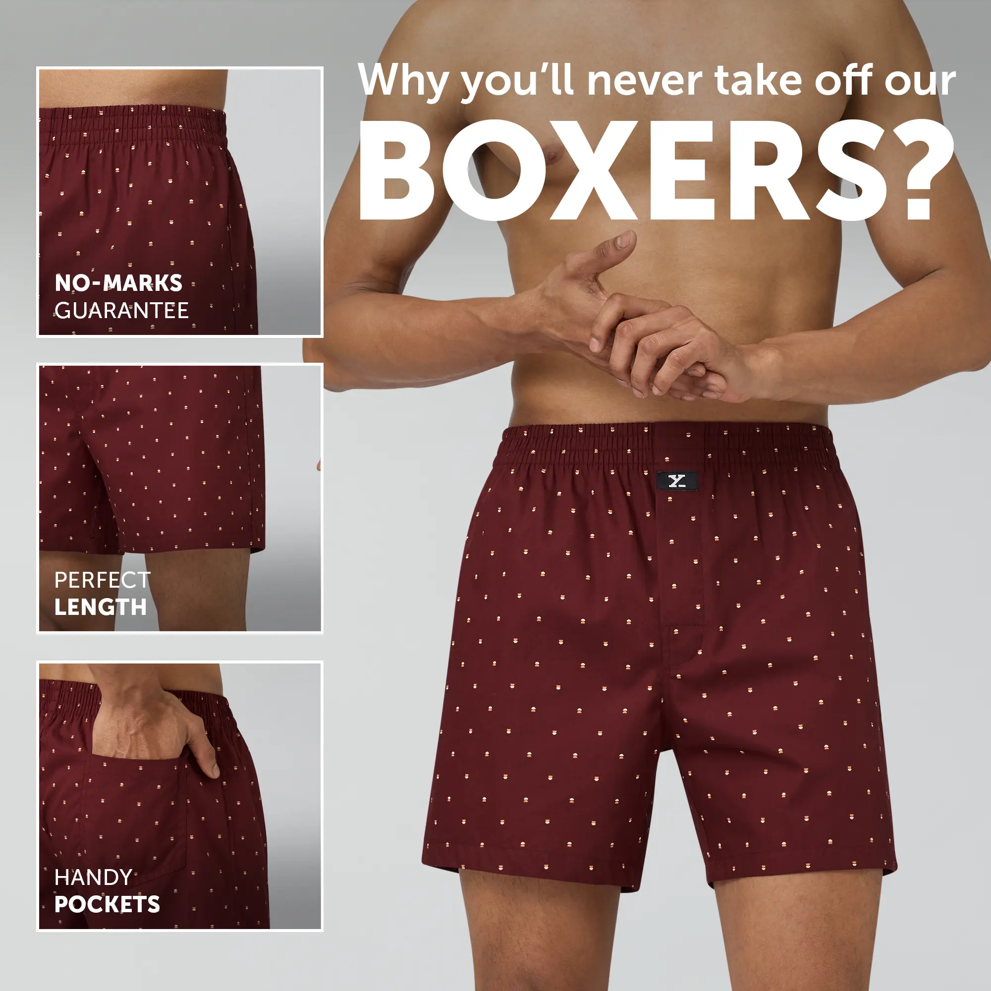 Astor Lounge Inner Boxers Orb Brown - Image 2