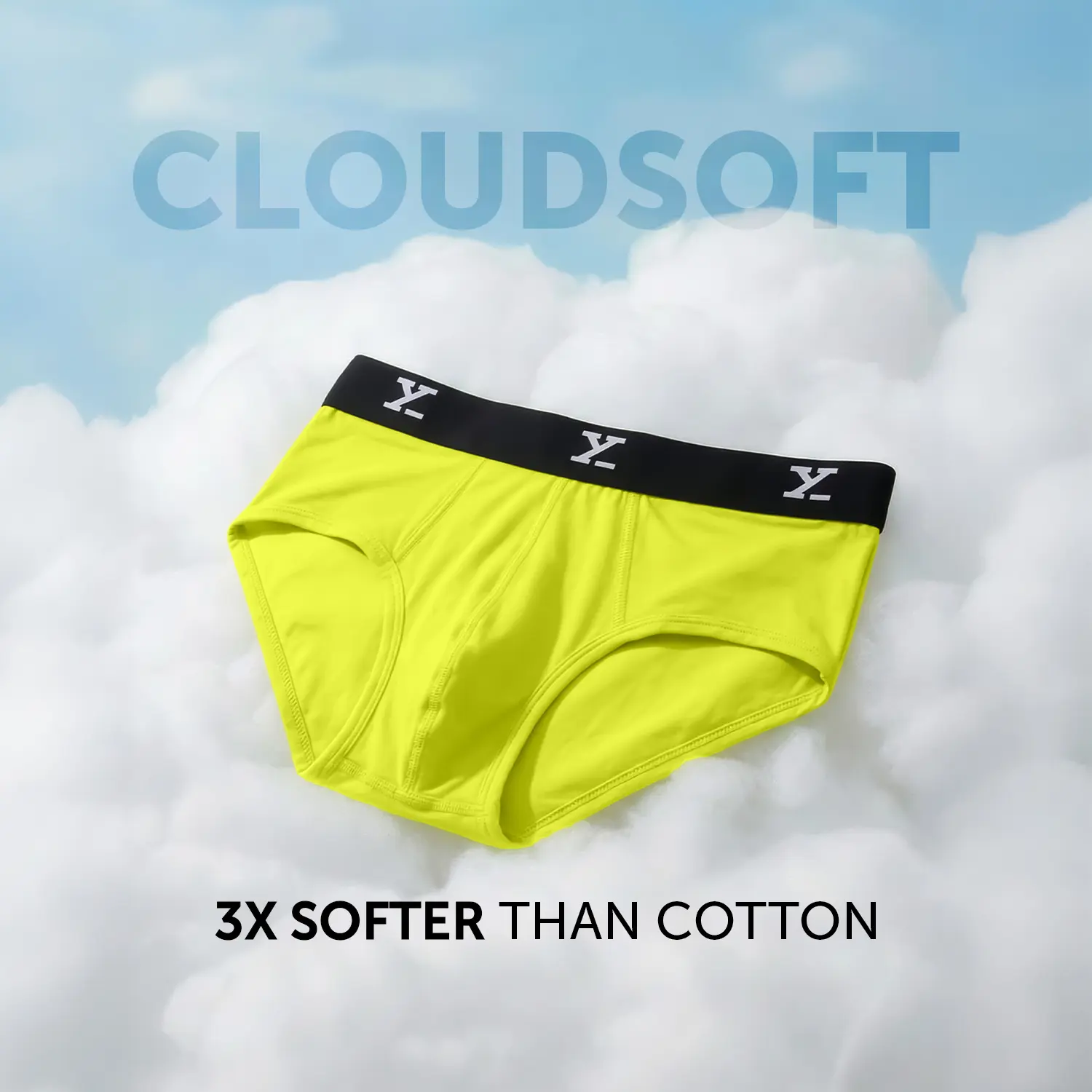 Ace Modal Briefs Lime Punch - Image 2