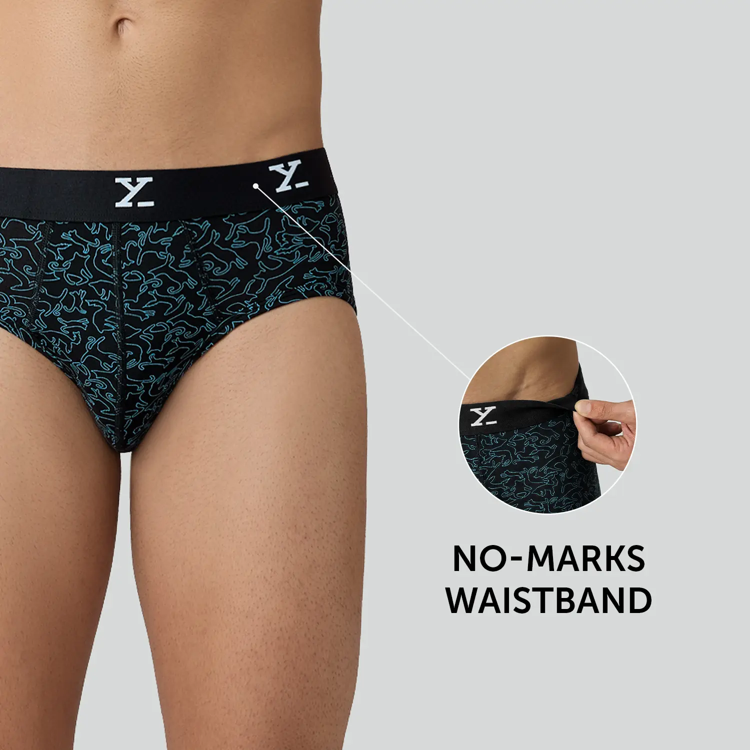 Shuffle Modal Briefs Yoga Black - Image 4