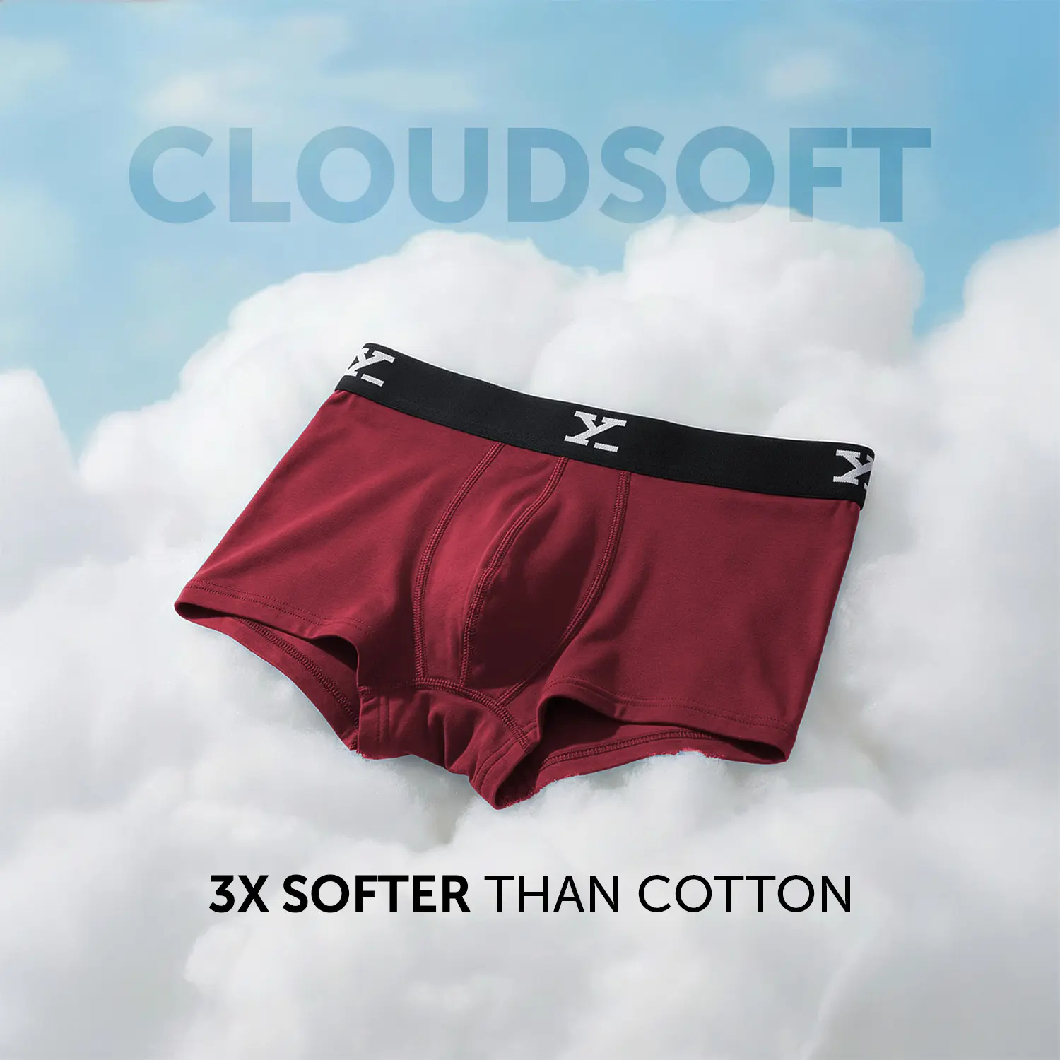 Classic Trunks Bold Burgundy - Image 2
