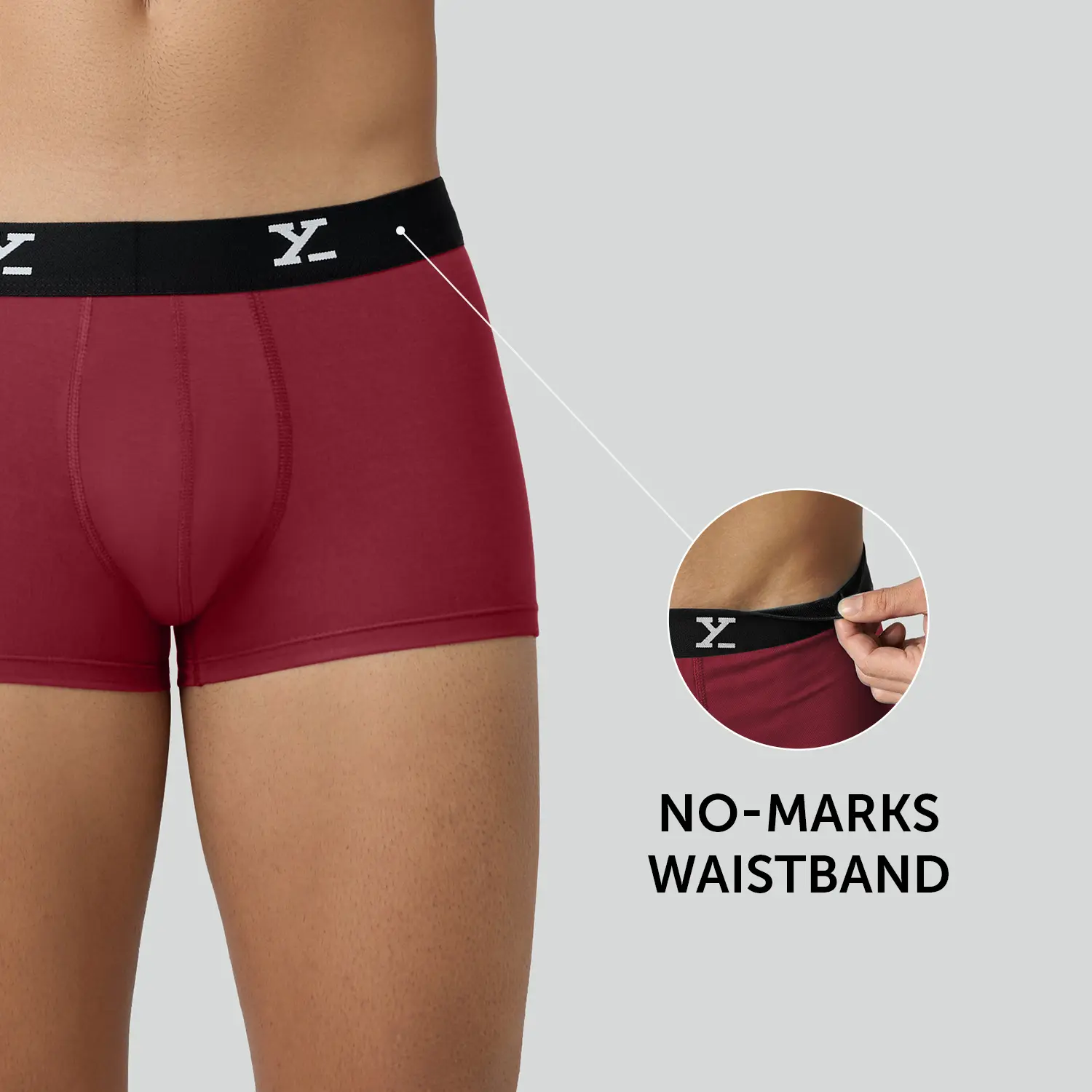 Classic Trunks Bold Burgundy - Image 4