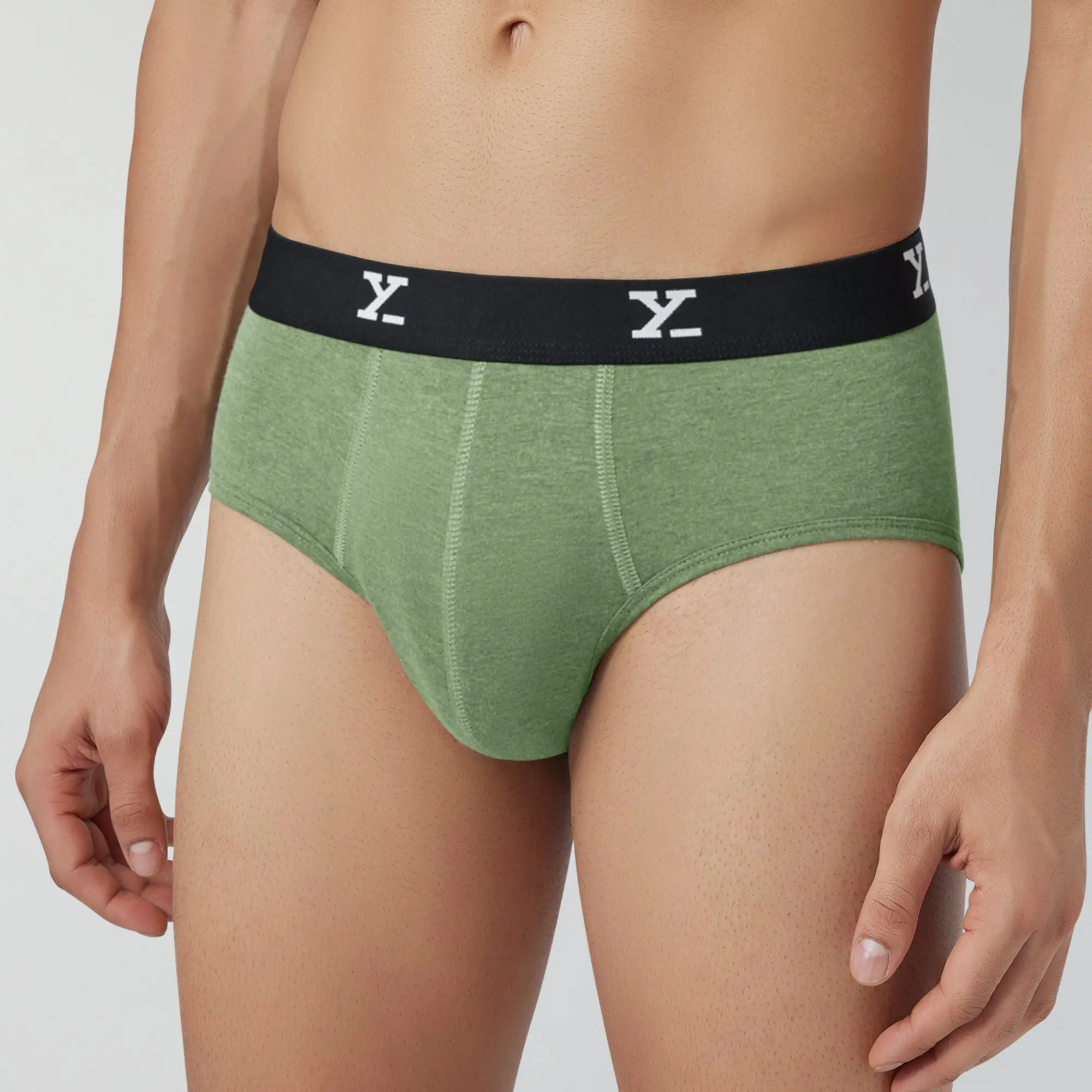 Classic Medley Briefs Olive Green - Image 6