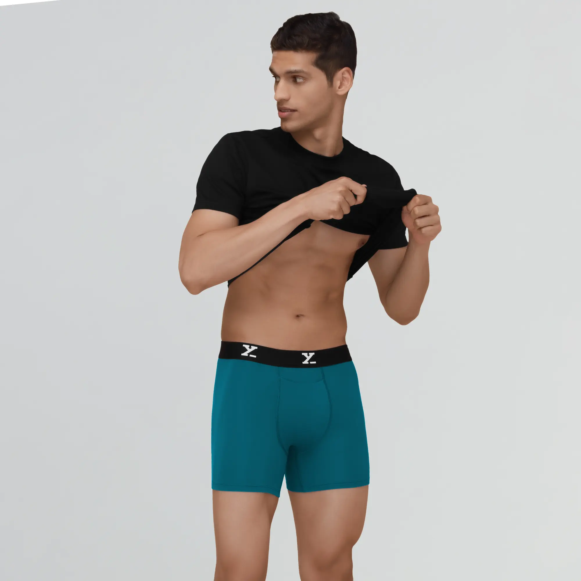 Ace Modal Boxer Briefs Aqua Blue - Image 2