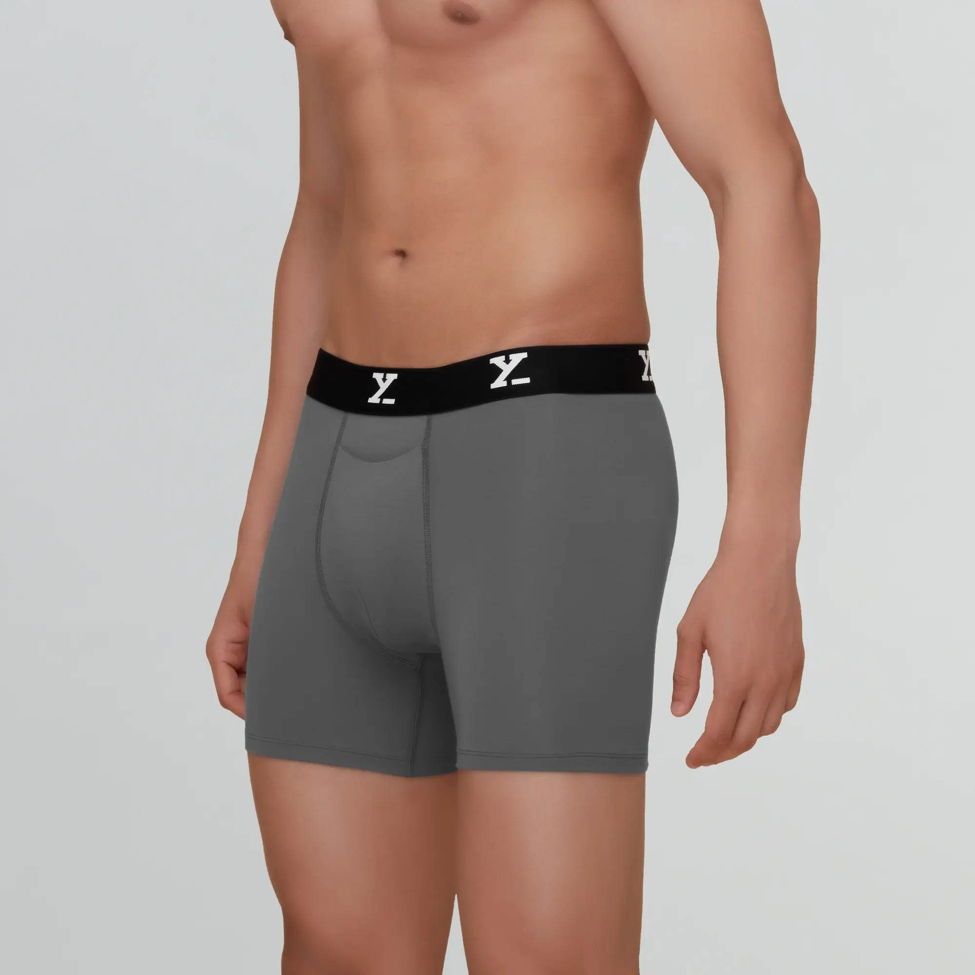 Ace Modal Boxer Briefs Charcoal Grey - Image 3