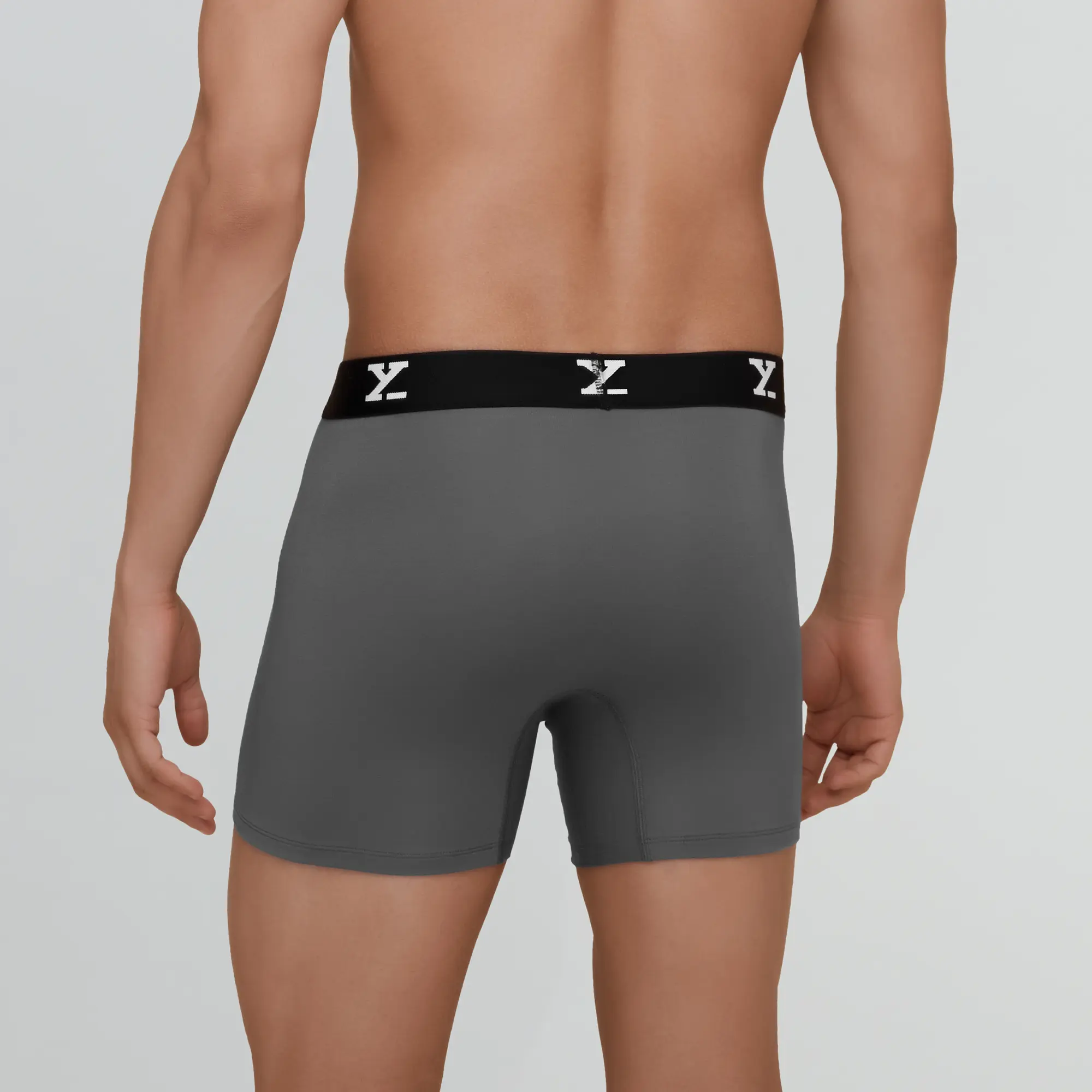 Ace Modal Boxer Briefs Charcoal Grey - Image 5