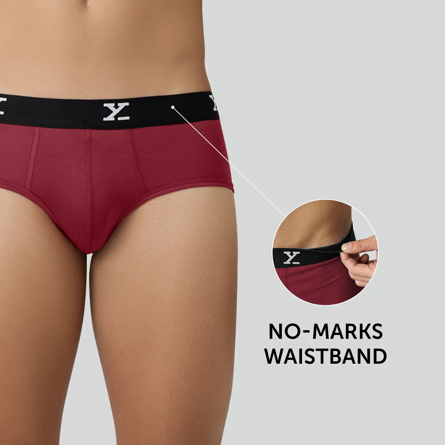 Classic Briefs Bold Burgundy - Image 4