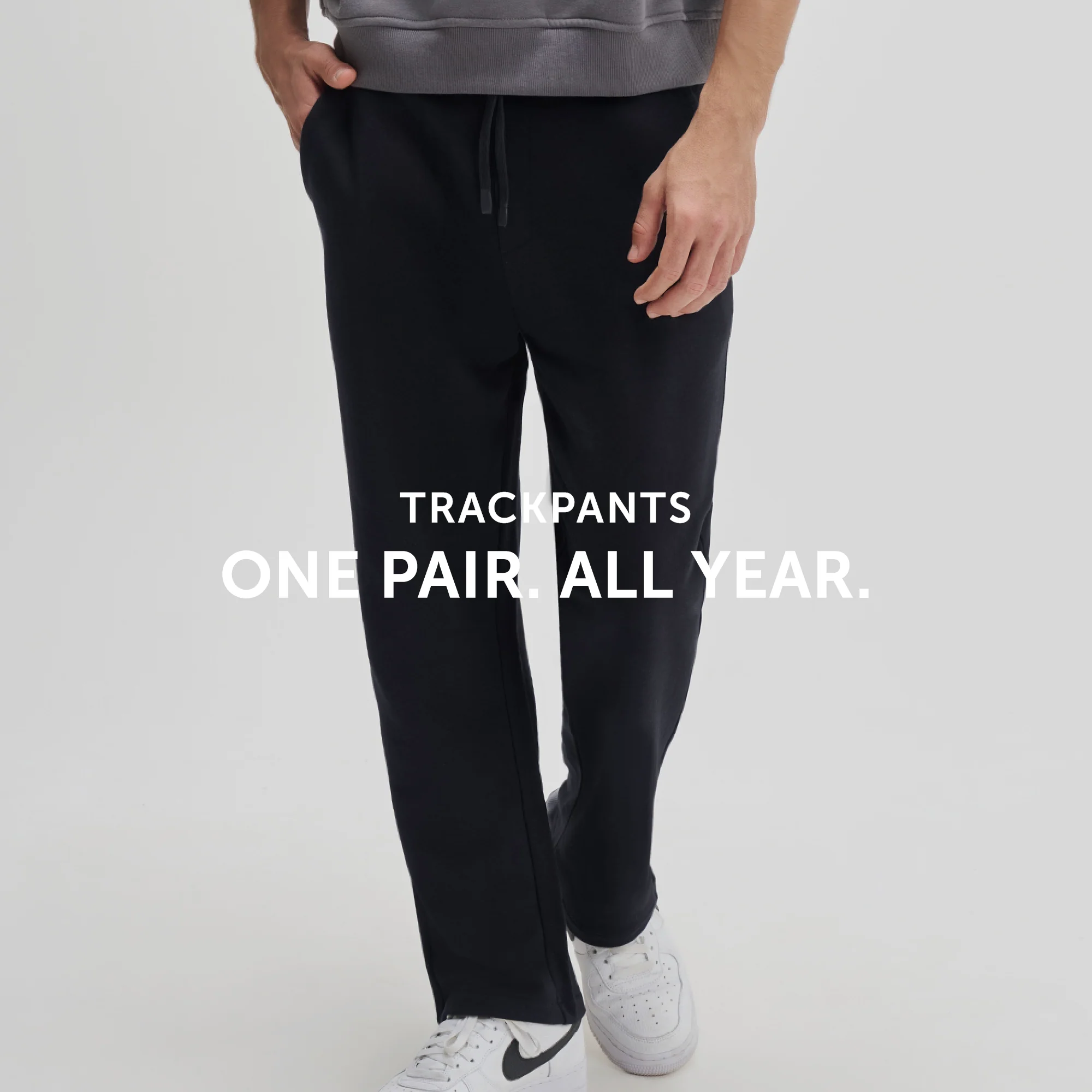 All-Season Sweatpants - Pitch Black - Image 3