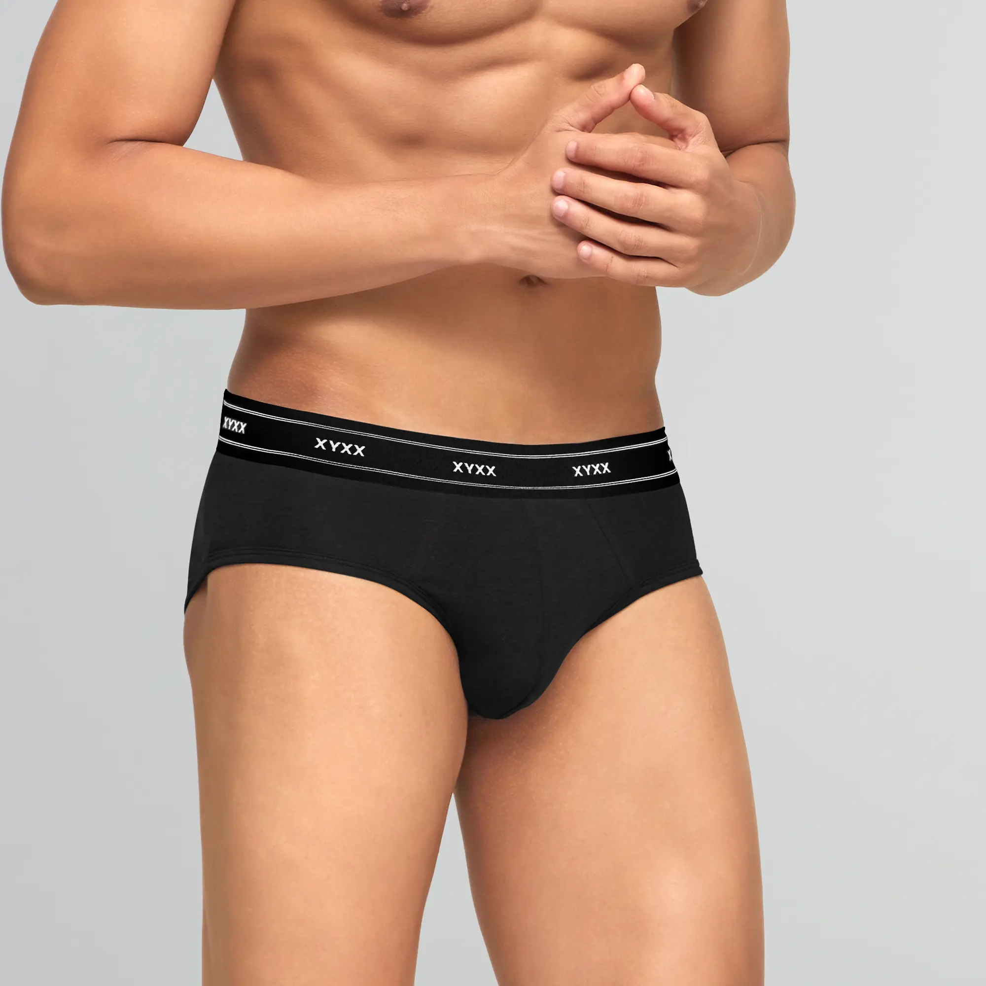Apollo Bamboo Cotton Briefs Black Knight - Image 4