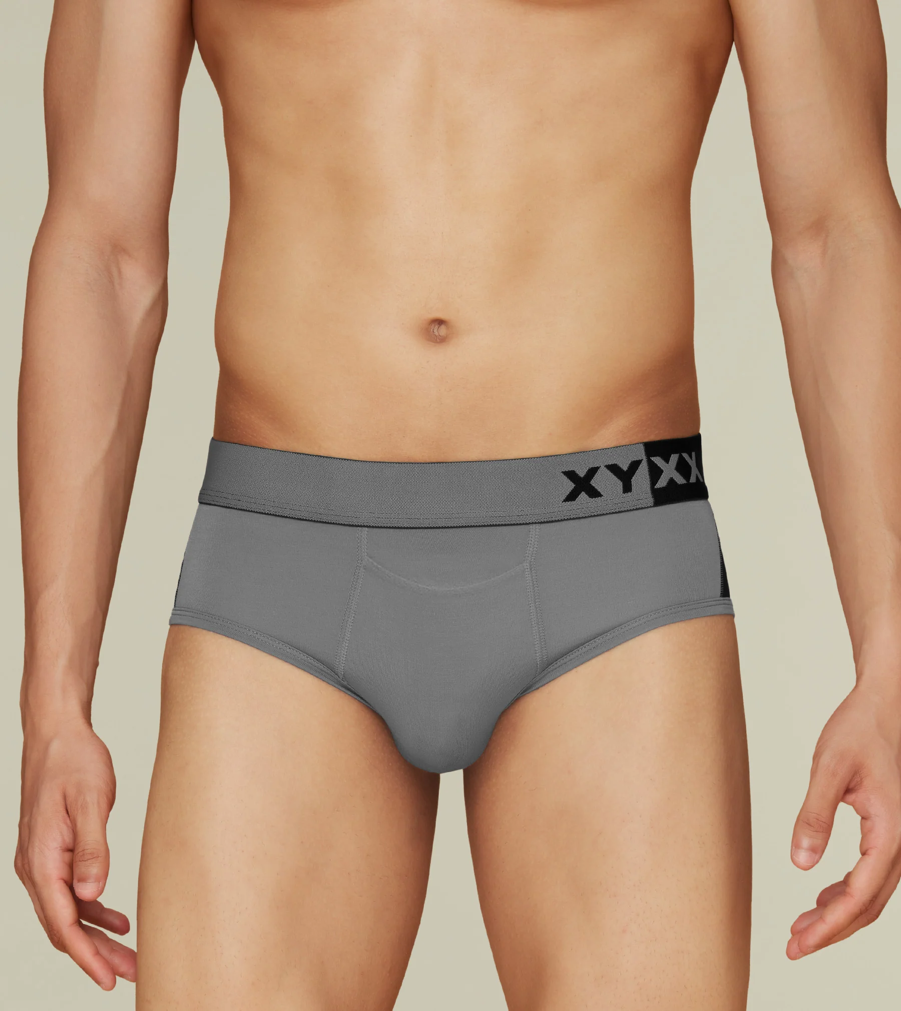 Dualist Modal Briefs Pack of 3 (Dark Blue, Aqua Blue, Grey) - Image 2