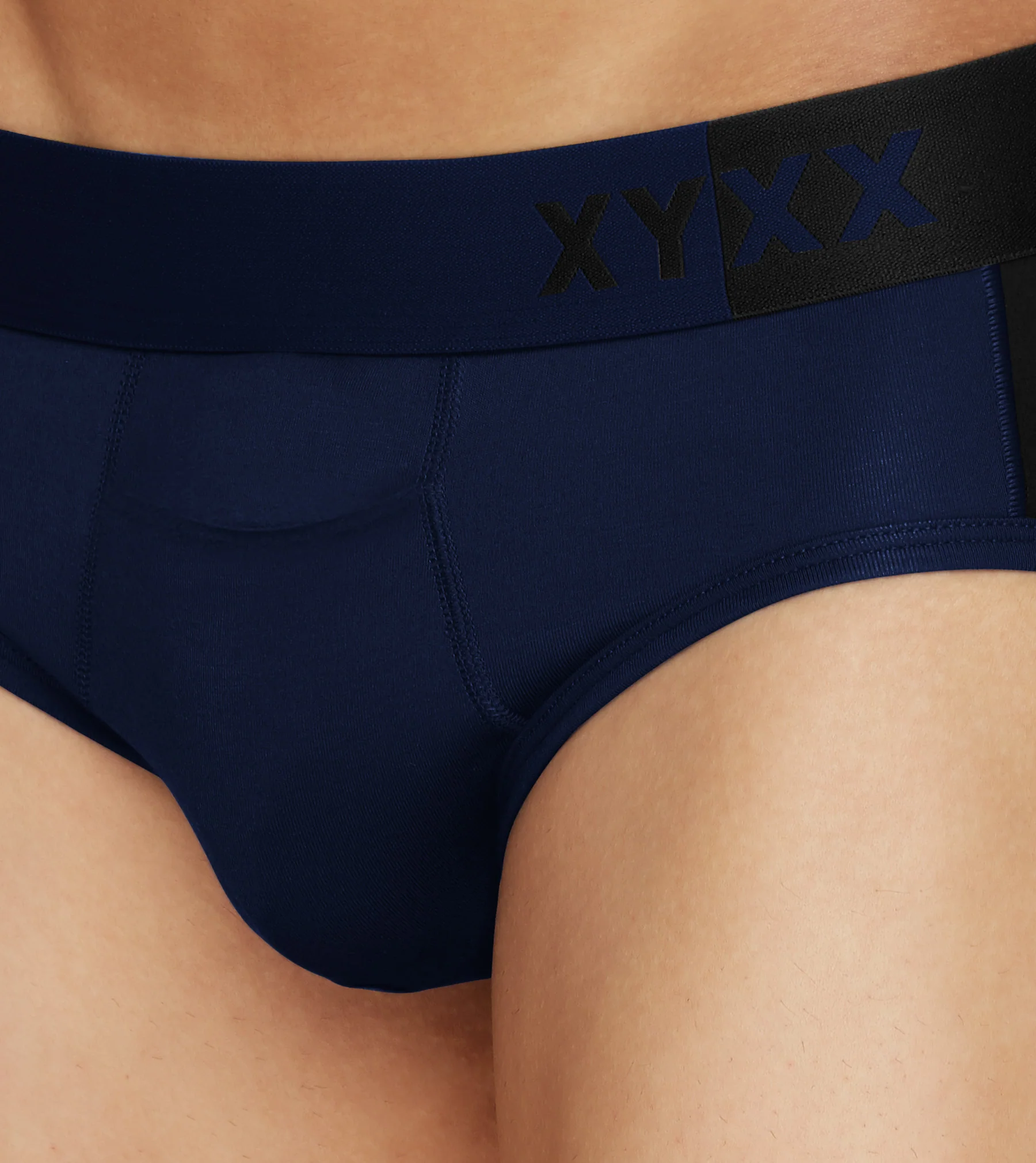 Dualist Modal Briefs Pack of 3 (Dark Blue, Aqua Blue, Grey) - Image 6
