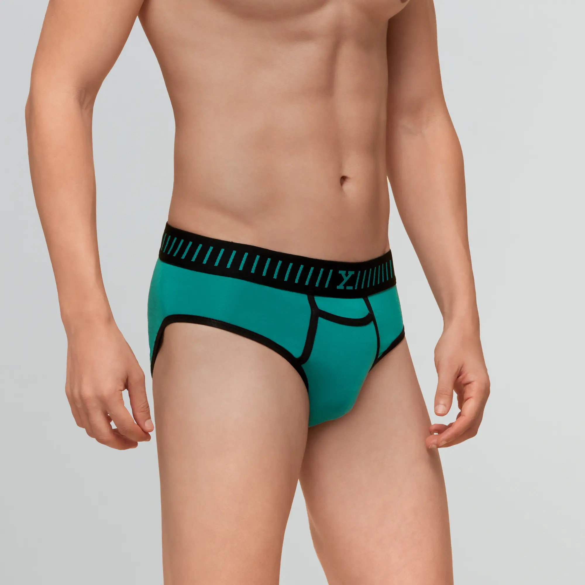 Vibe Briefs Aqua Green - Image 3