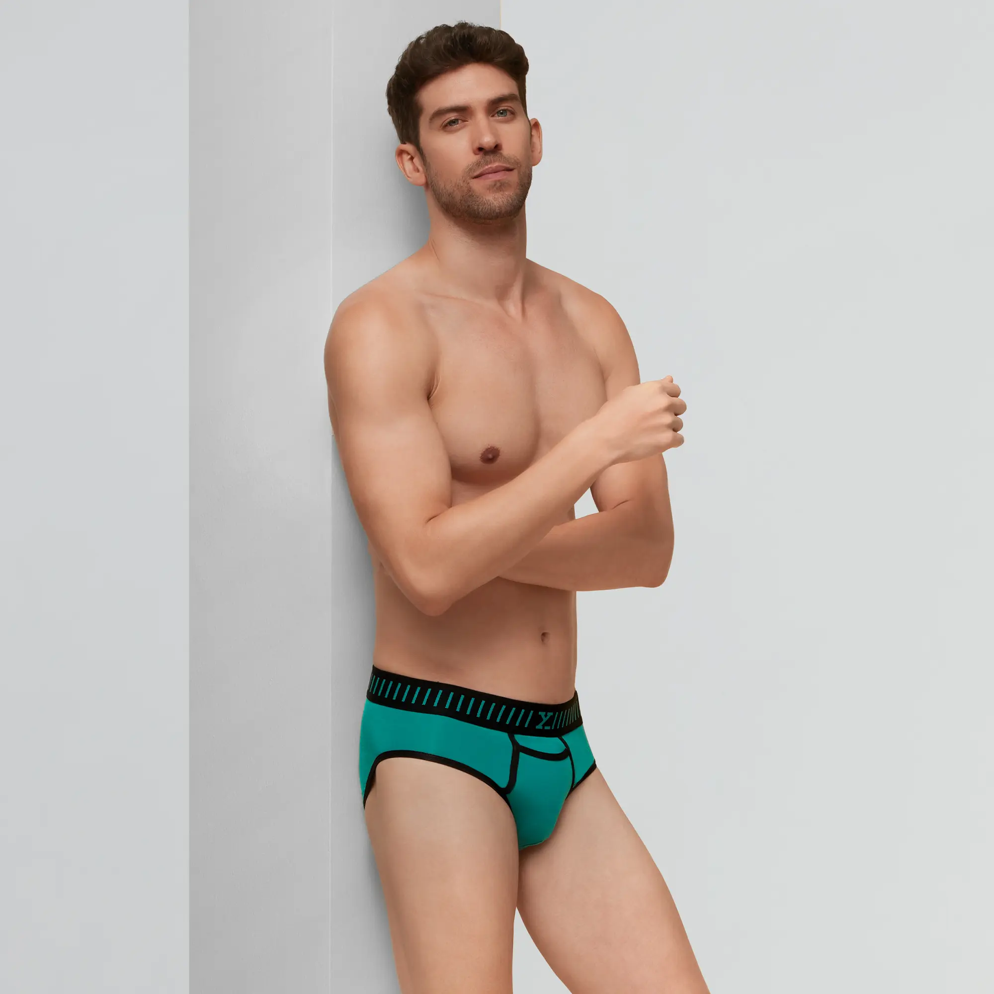 Vibe Briefs Aqua Green - Image 4