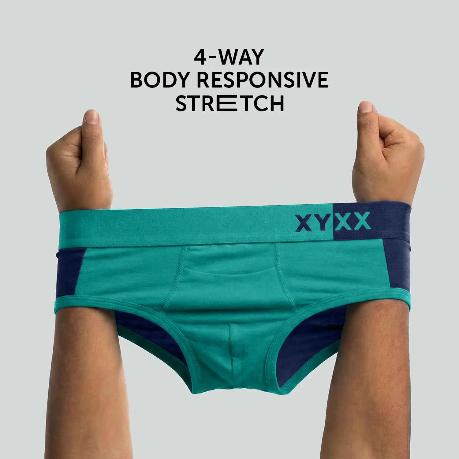 Dualist Modal Briefs Aqua Green - Image 3