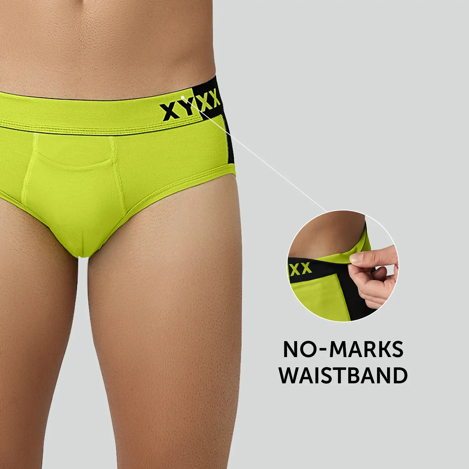 Dualist Modal Briefs Lime Punch - Image 4
