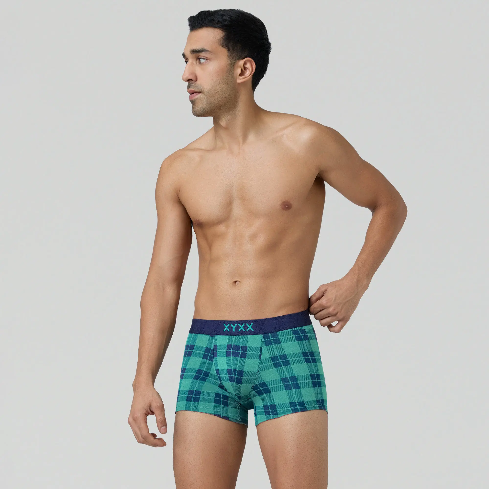 Checkmate Trunks Aqua Green - Image 3