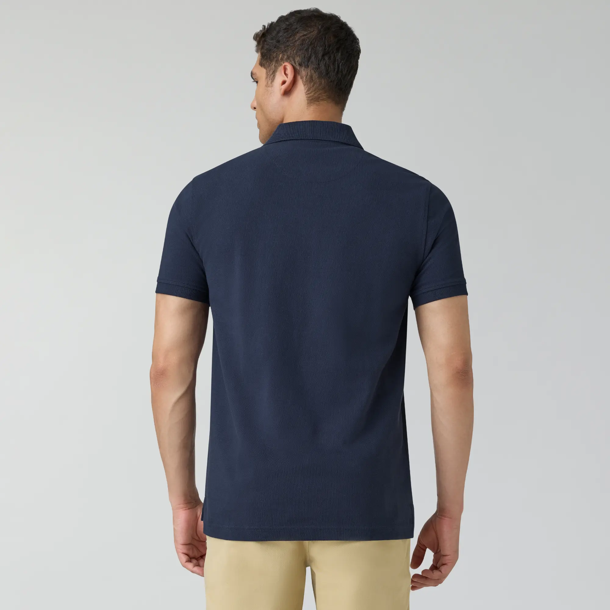 Code Polo T-shirts Midnight Blue - Image 5