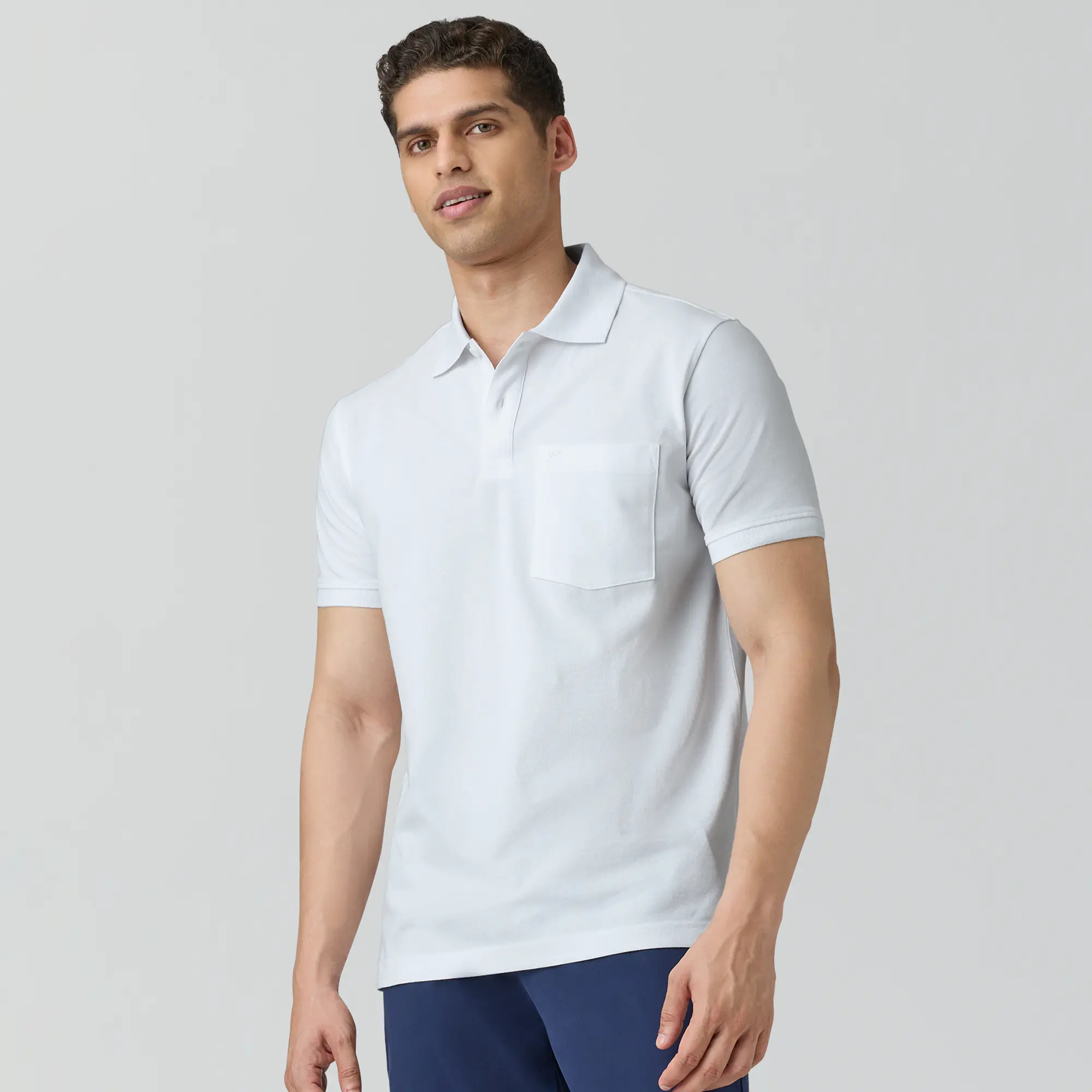 Code Polo T-shirts Polar White - Image 4