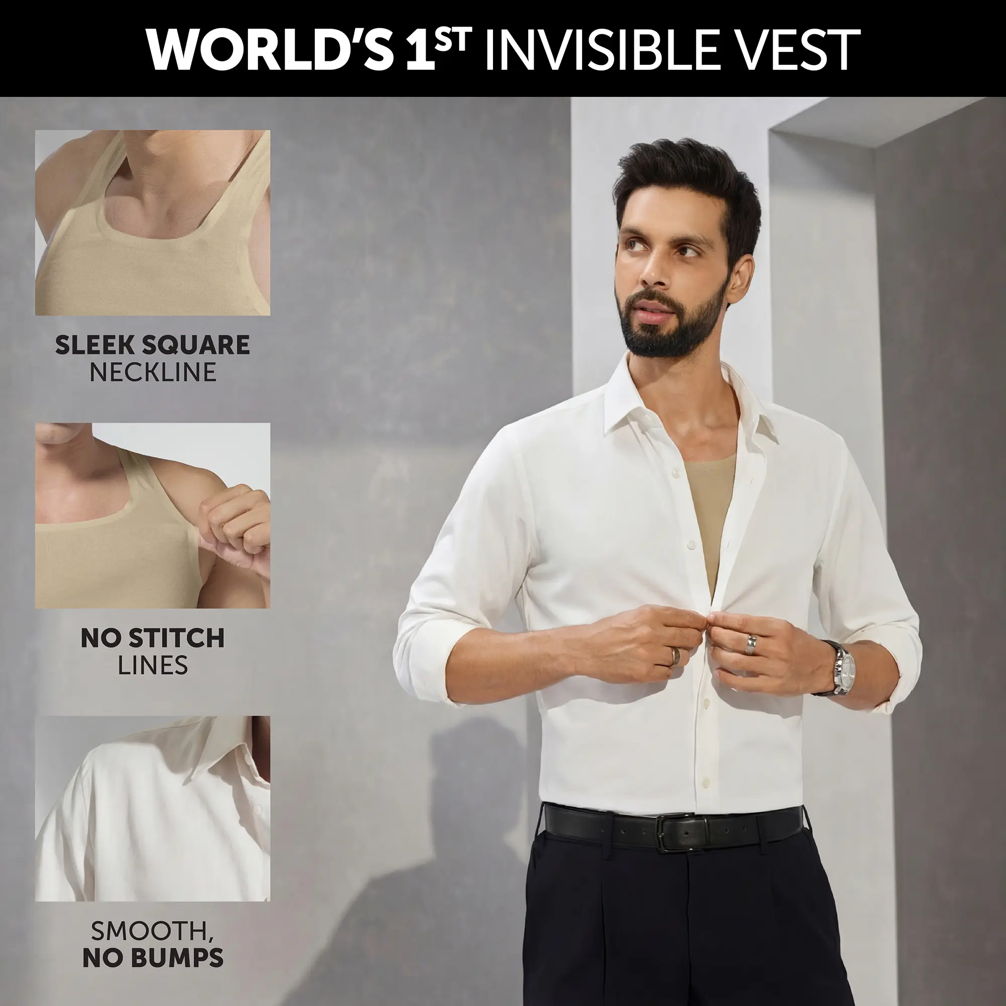 Element Invisible Vests Sand Brown - Image 2