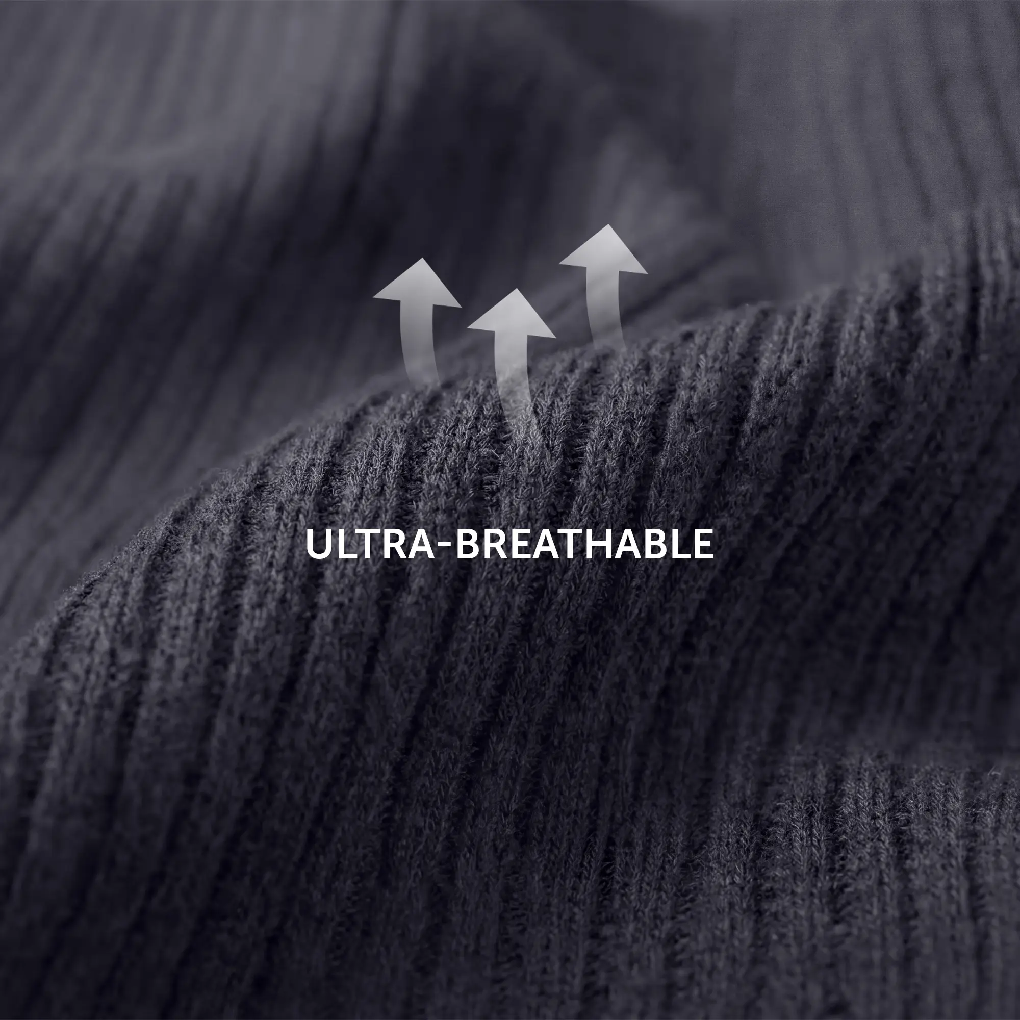 Crew-Length Socks - Graphite Grey - Image 3