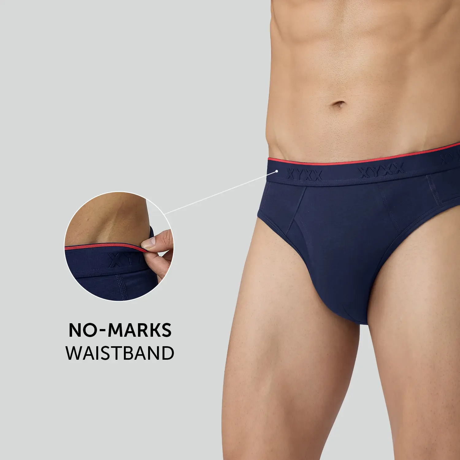 Crux Cotton Stretch Briefs Midnight Blue - Image 5
