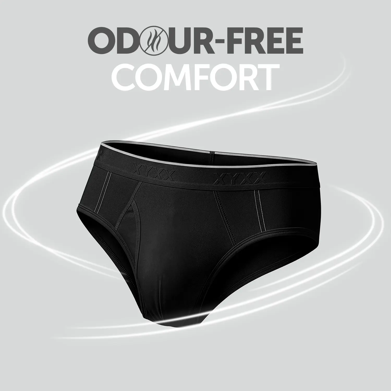 Crux Cotton Stretch Briefs Pitch Black - Image 2