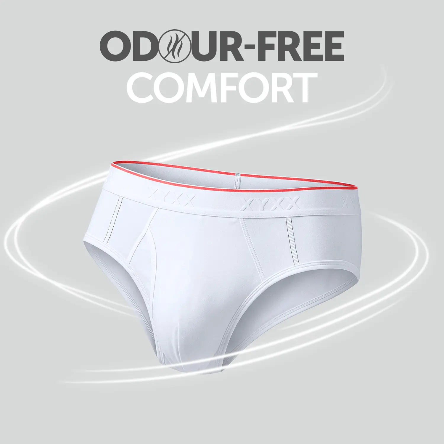 Crux Cotton Stretch Briefs Polar White - Image 2
