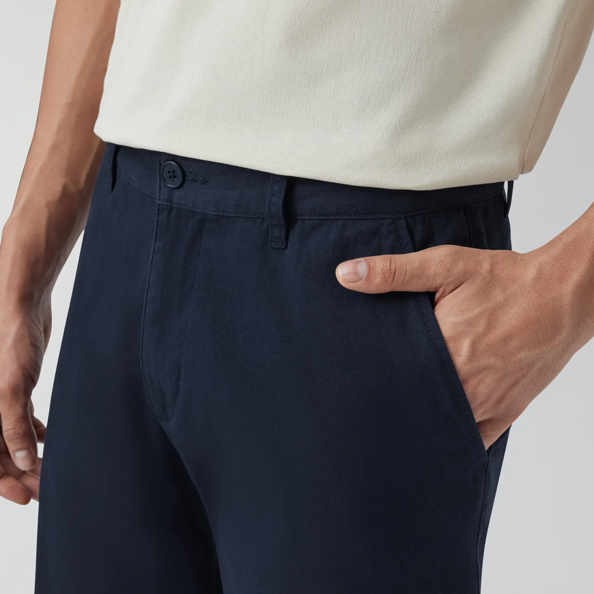 Element  Cotton Chinos Shorts For Men Midnight Blue - Image 6
