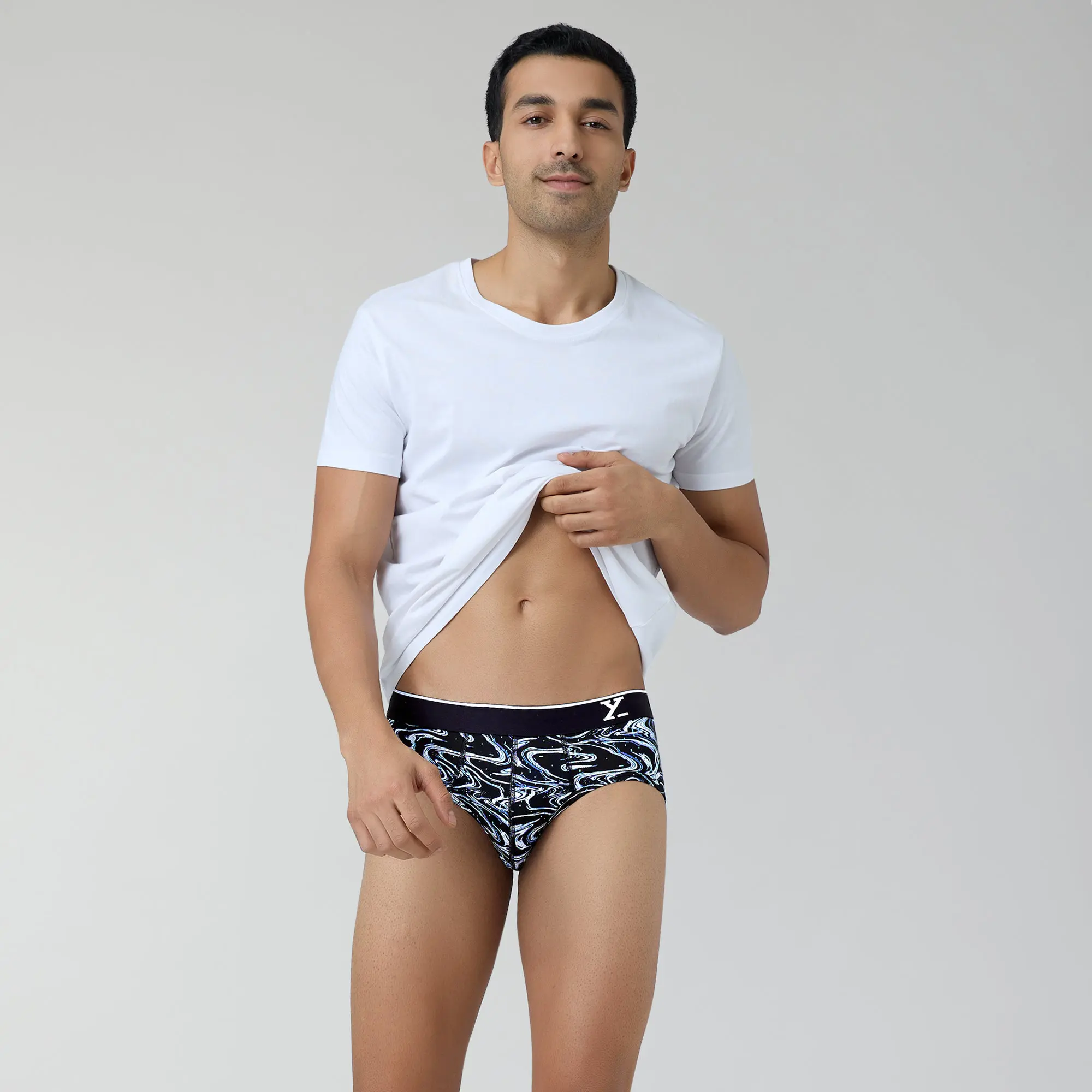 Flux Briefs Blue Green Black (Pack of 3) - Image 4