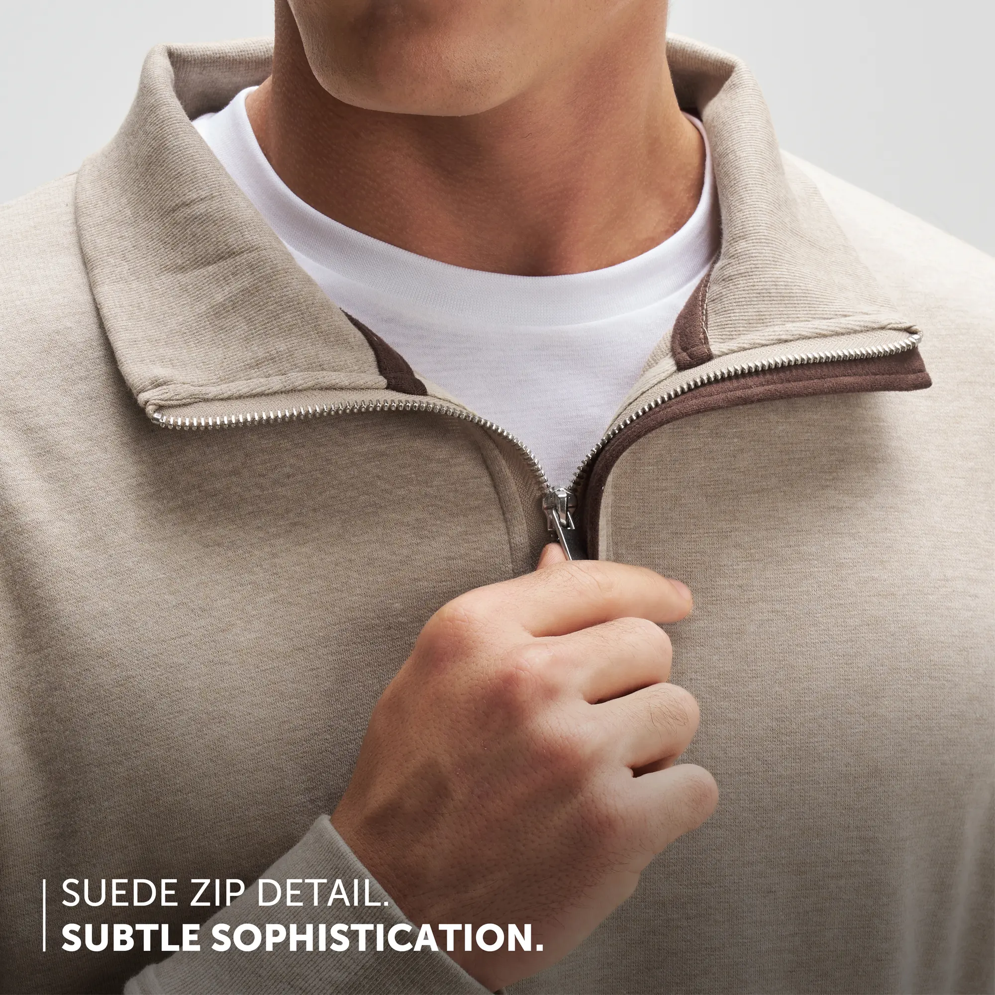 Half-Zip Pullover - Irish Beige - Image 5