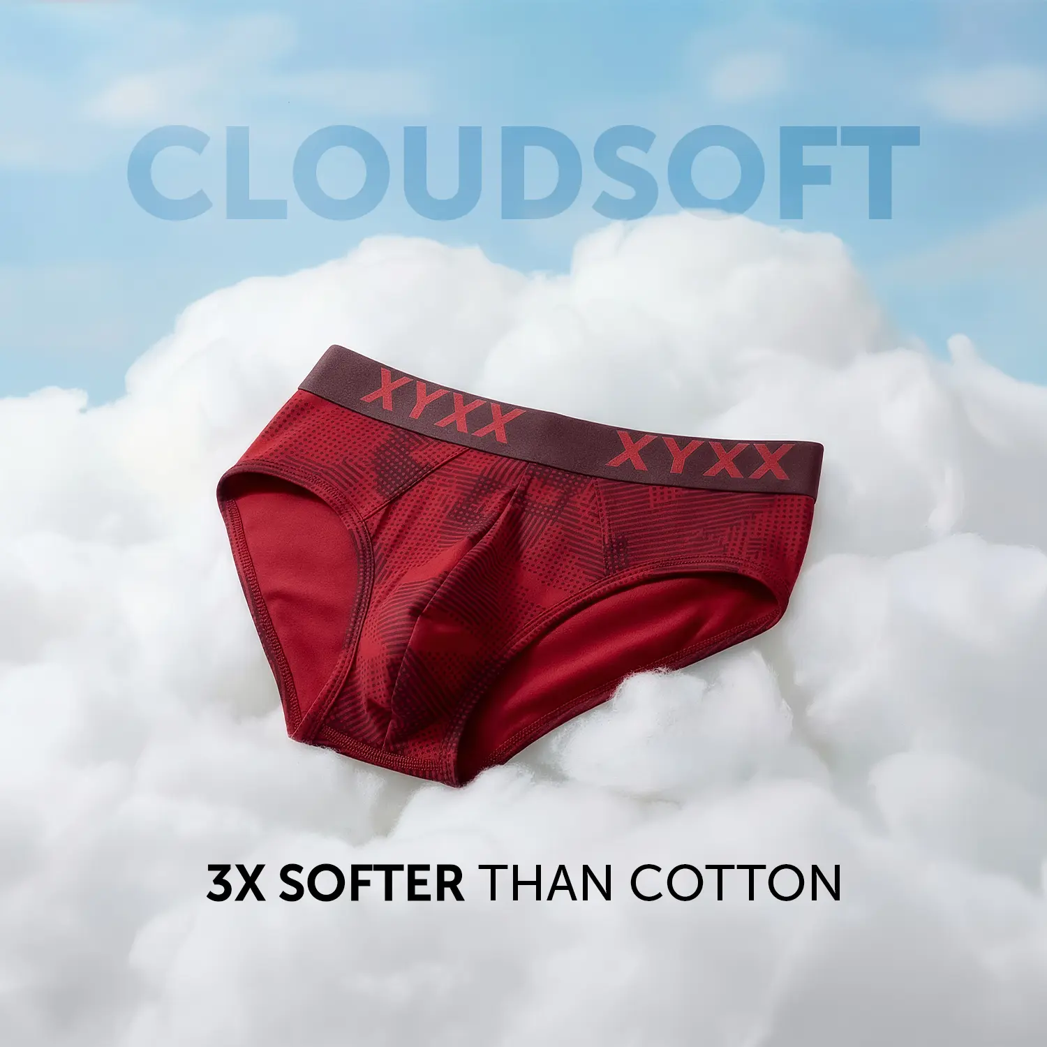 Matrix Cotton-Modal Briefs Code Red - Image 2