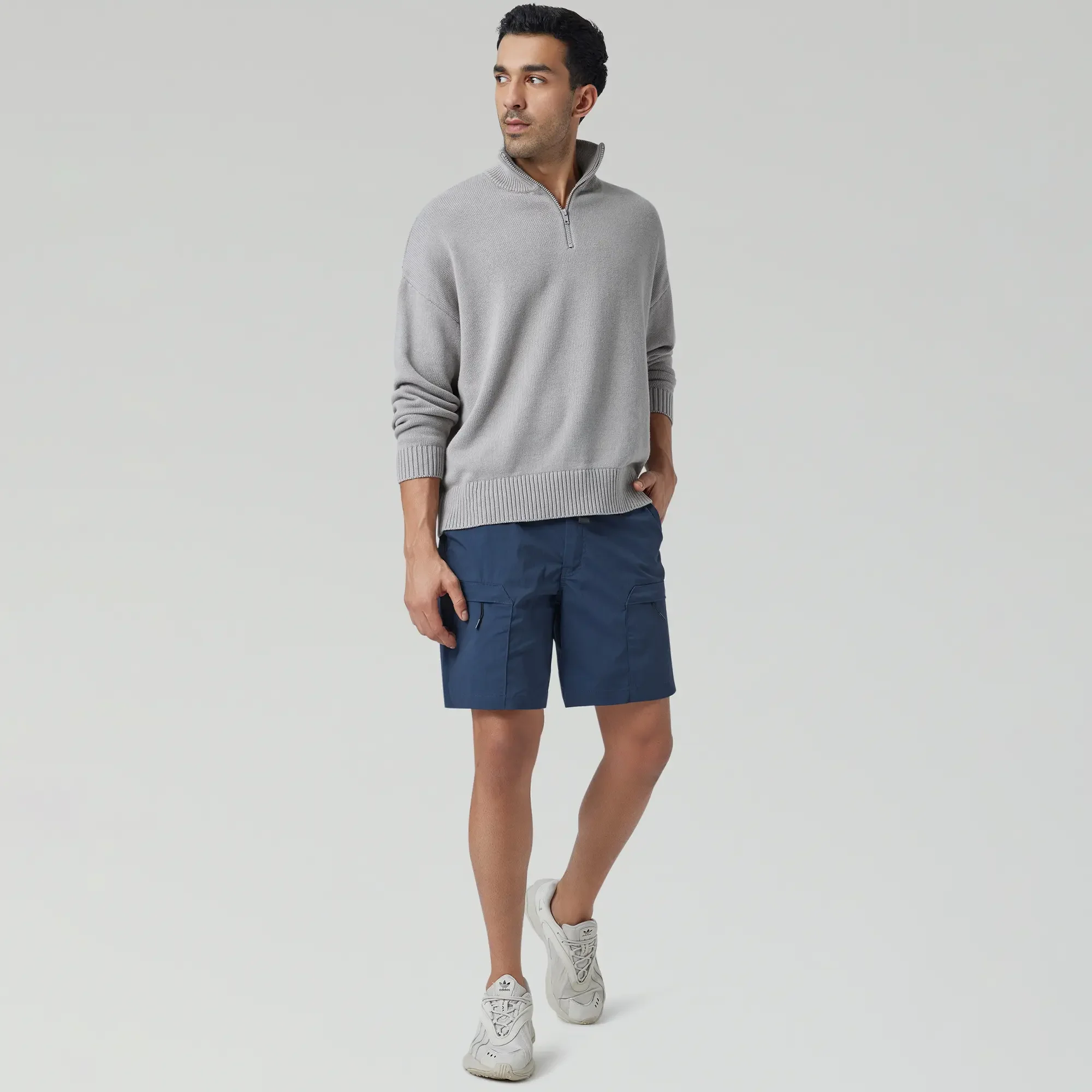 Moveo Cargo Shorts Midnight Blue - Image 5